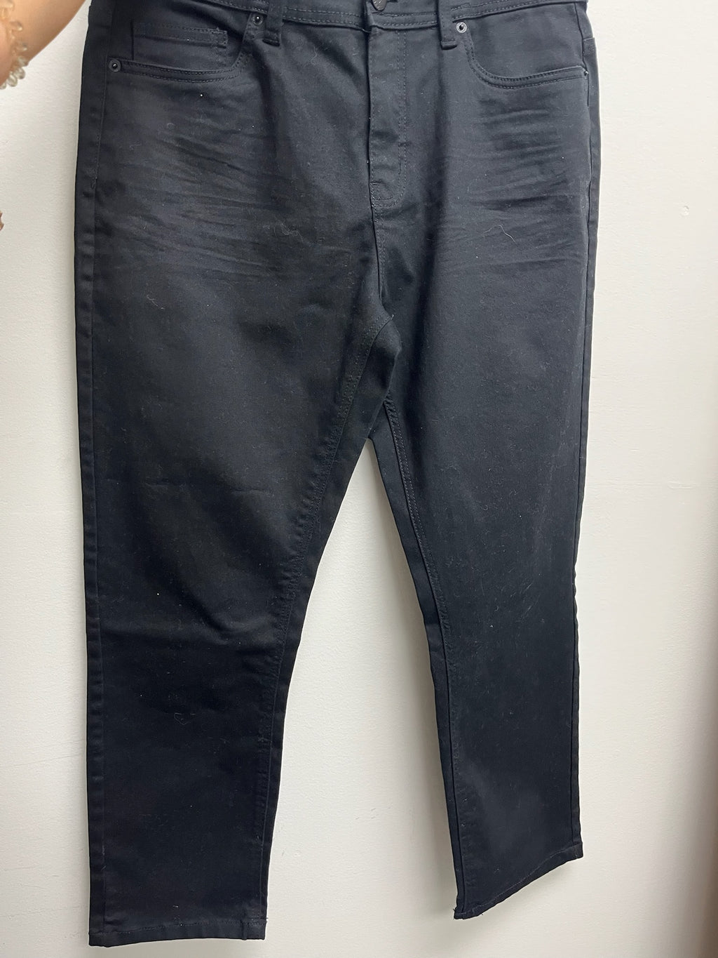 Used Once Men’s Black Jeans