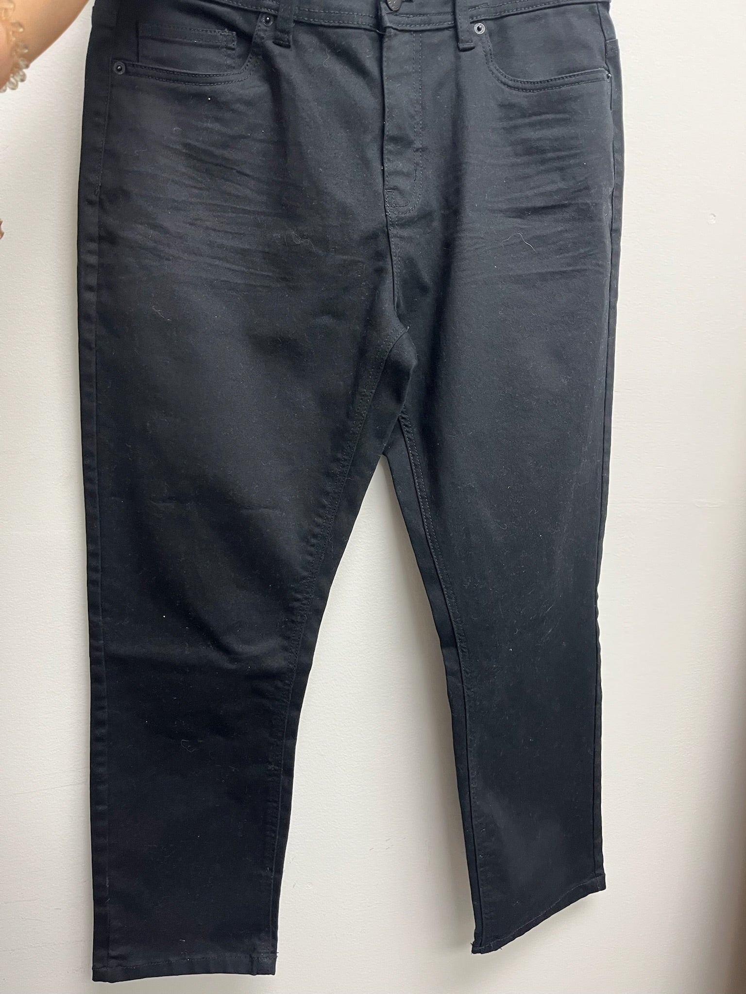 Used Once Men’s Black Jeans