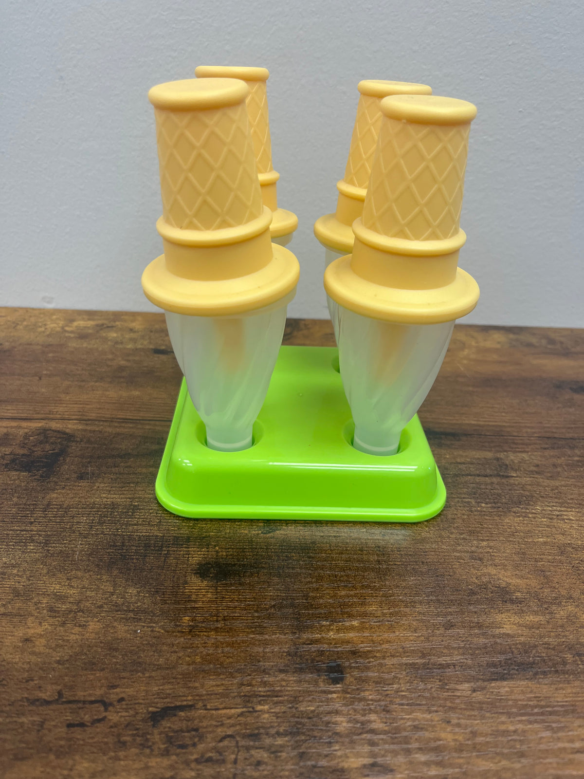 Used Plastic Ice Cream Molds