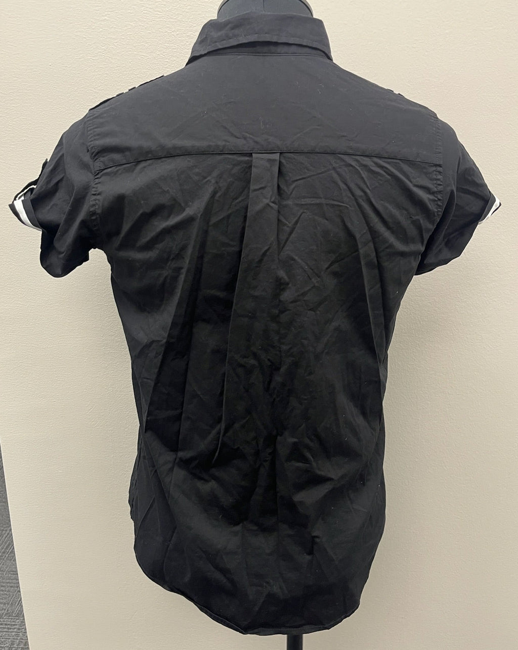 Men’s Black Button Up Shirt