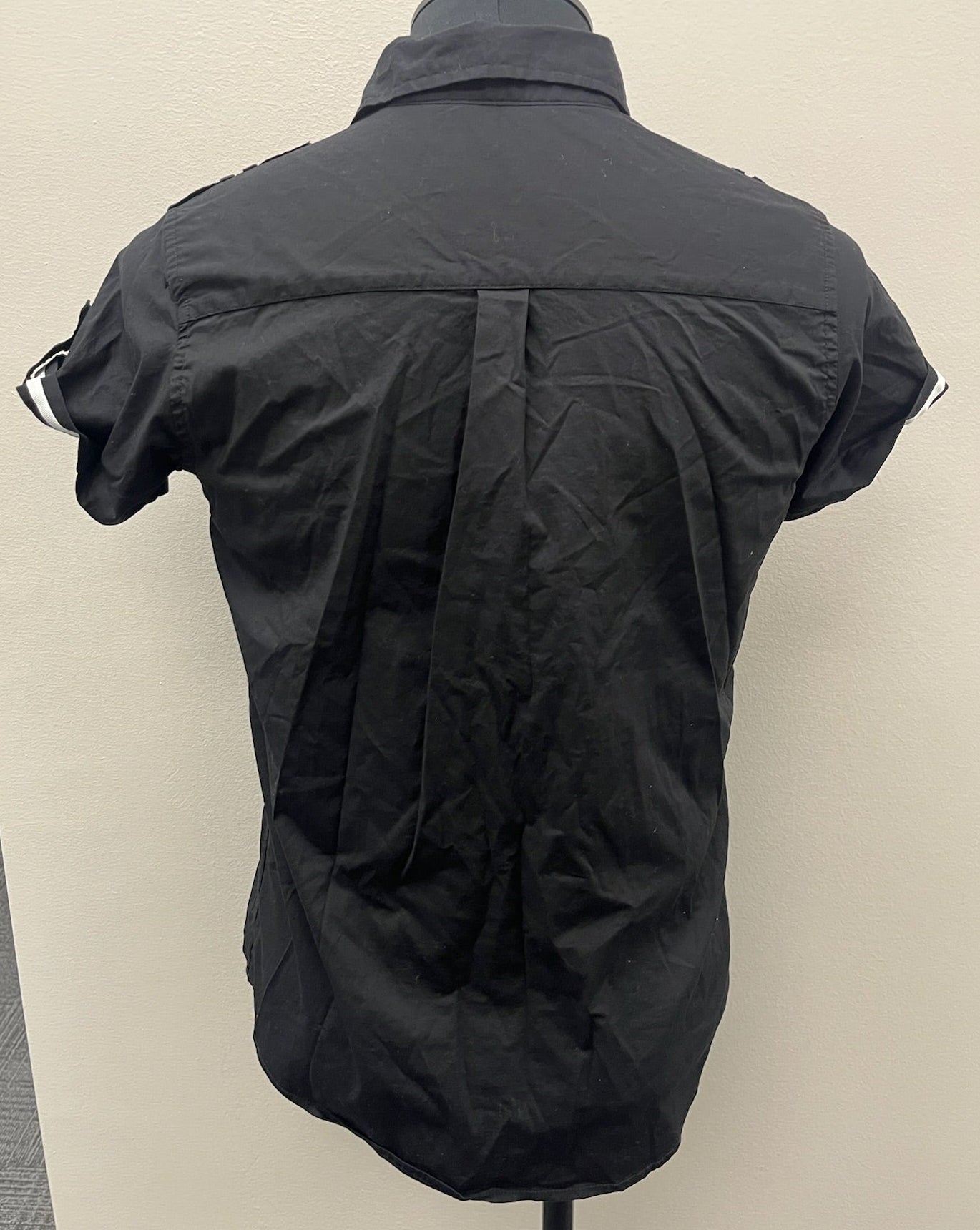 Men’s Black Button Up Shirt