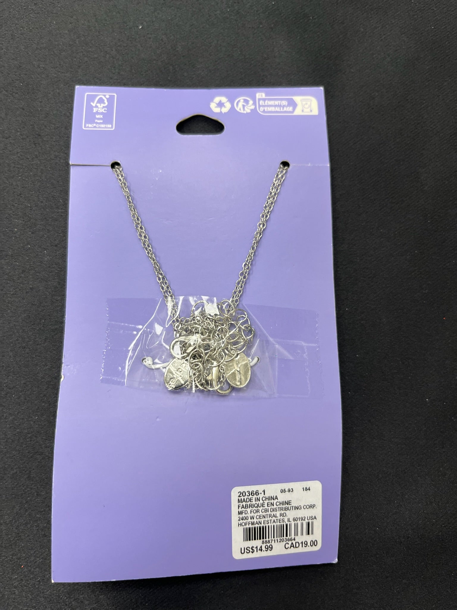 Two Piece Gummy Bears Best Friends Necklace Set