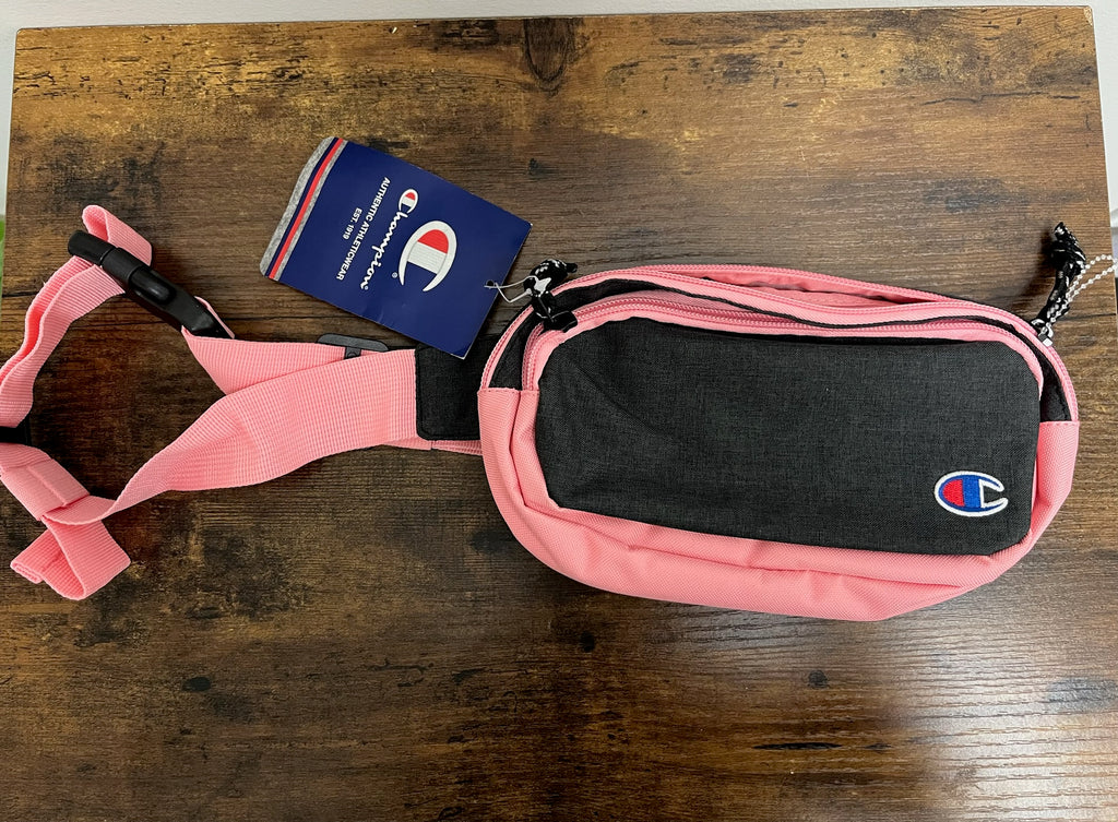 New Pink & Black Fanny Pack