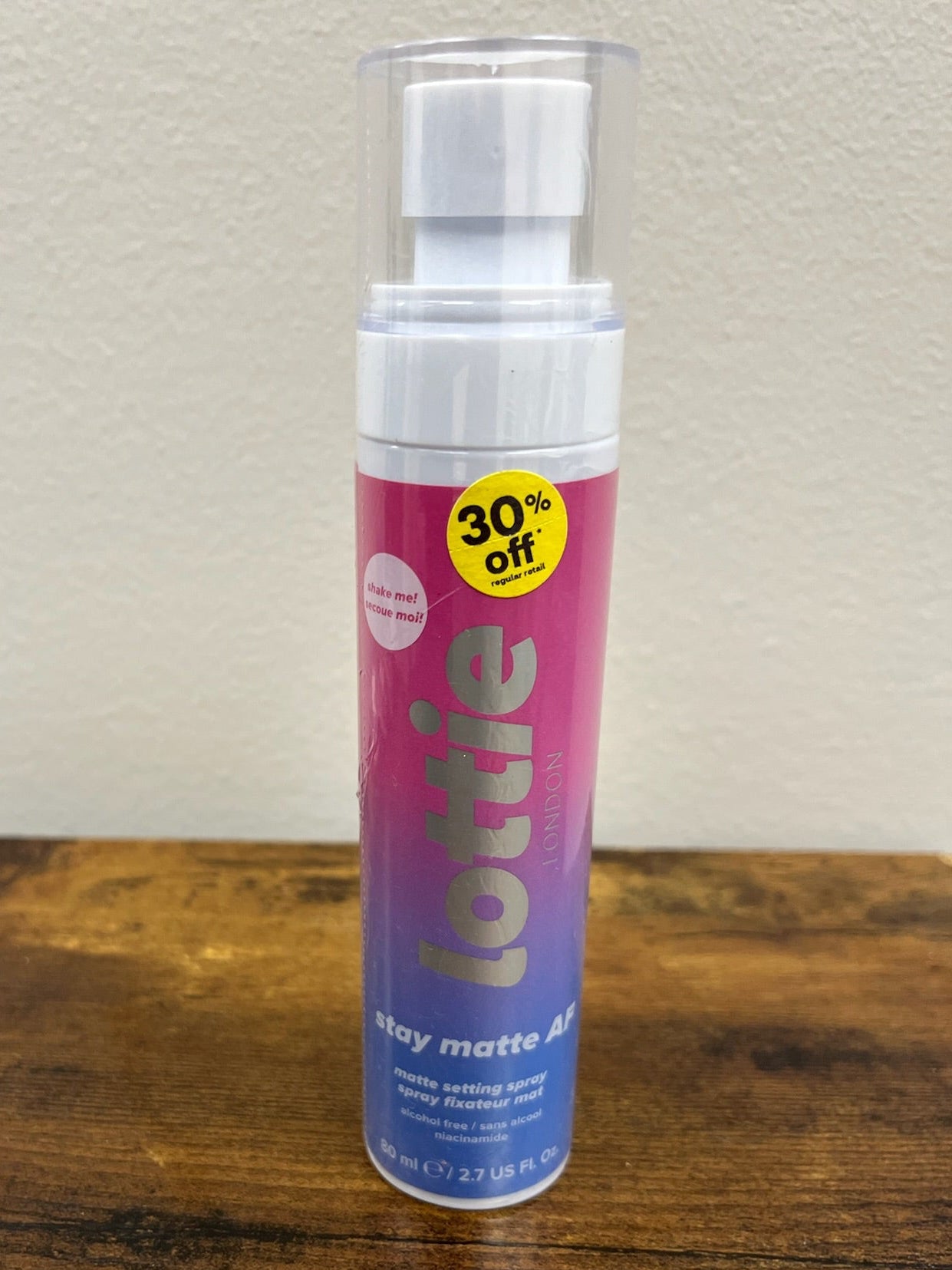 New Lottie Setting Spray Stay Matte AF
