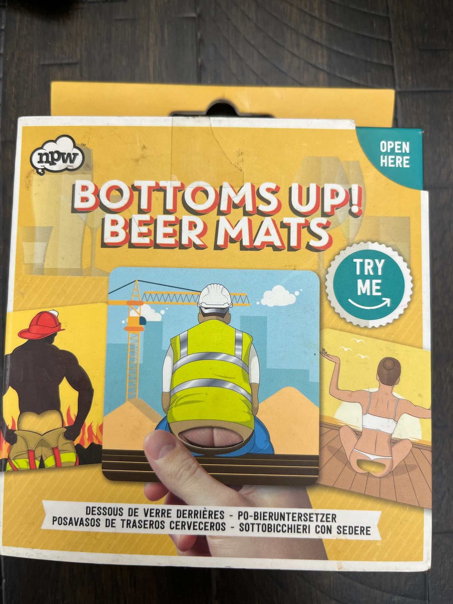 New Bottoms Up Beer Mats