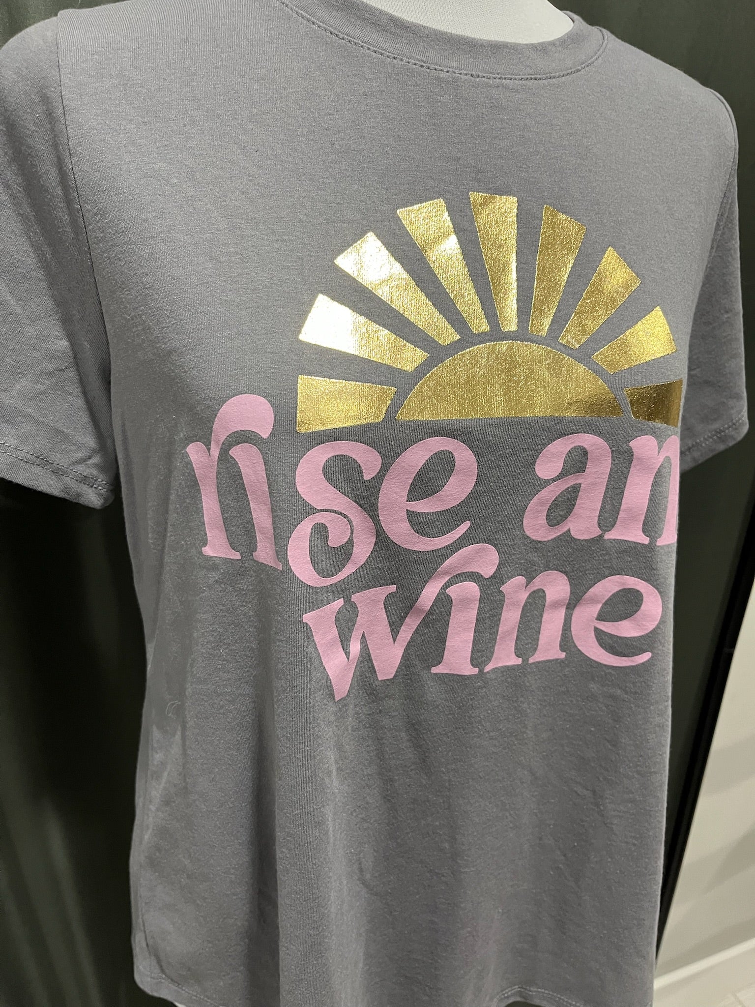 Rise And Wine Shirt image 1