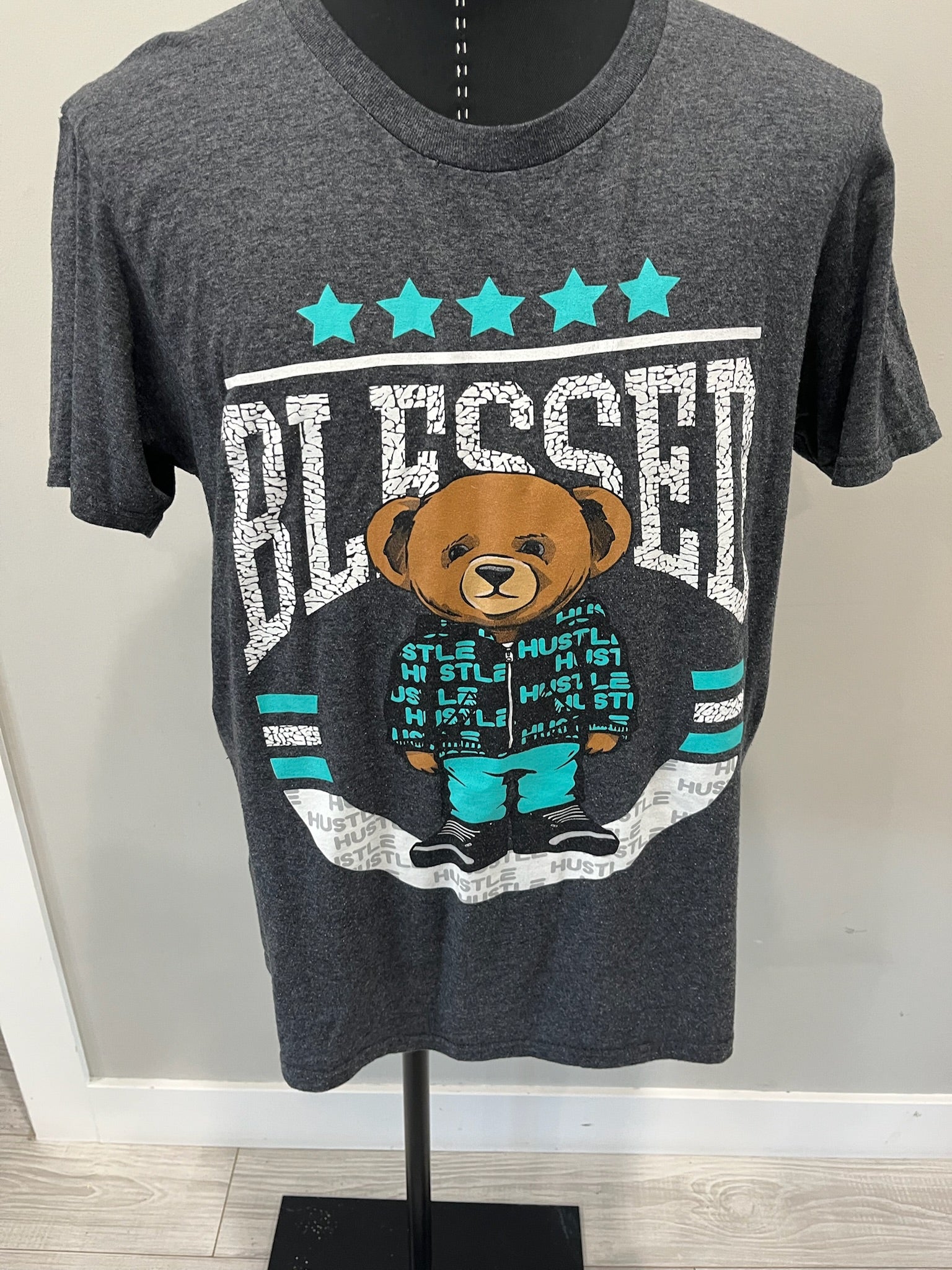 Men’s Blessed Grey Shirt image 1