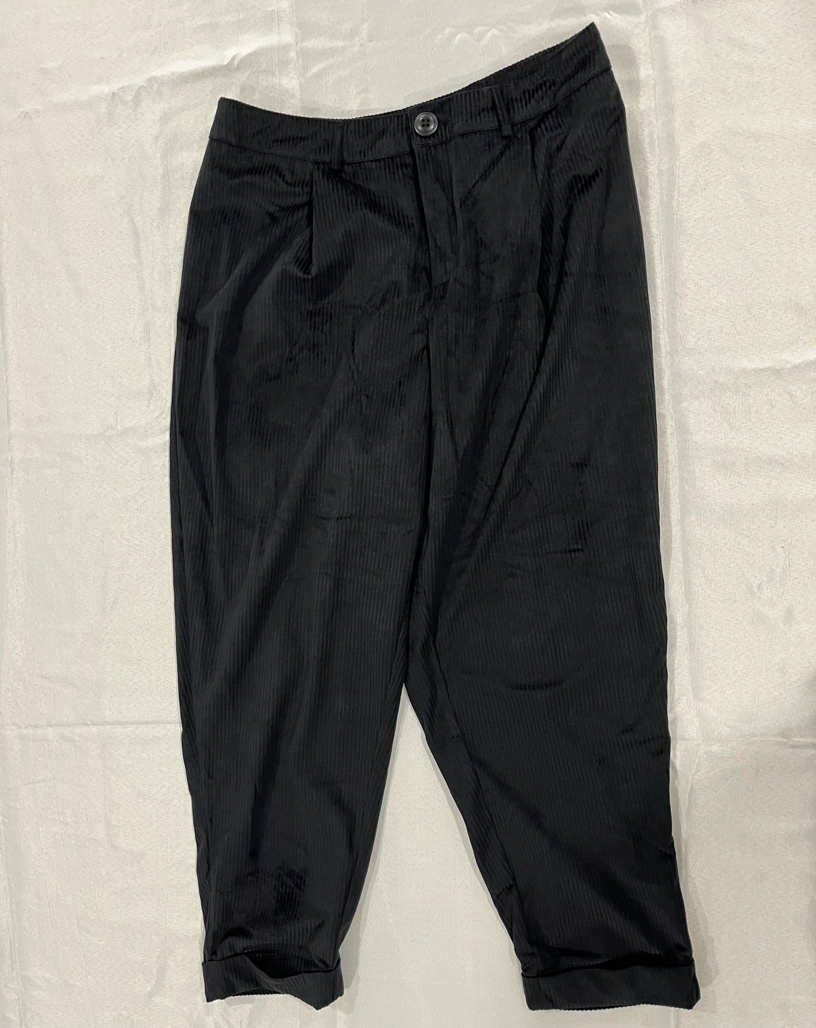 Women’s Corduroy Black Pants image 0