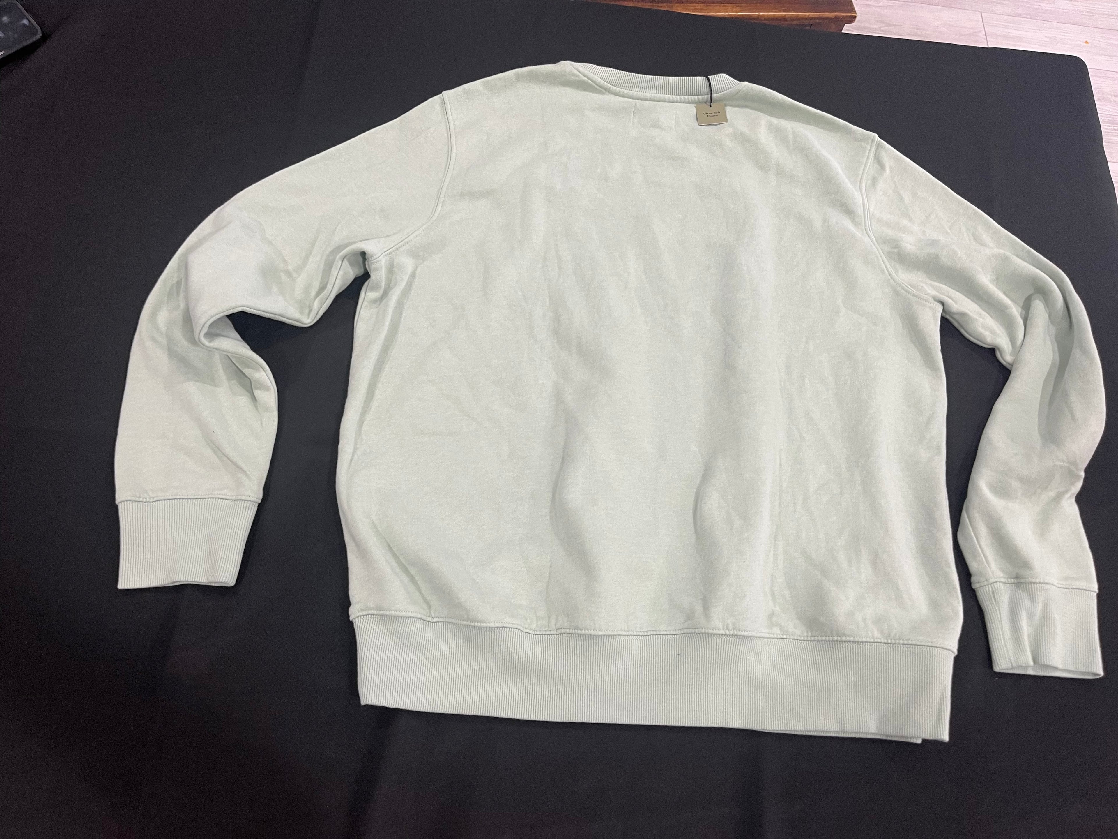 Light Green Crewneck Sweater image 1