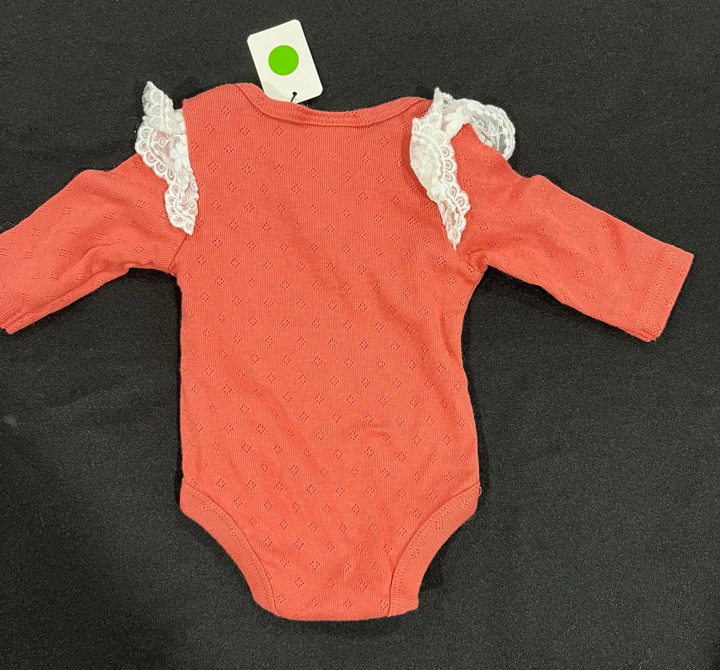 Baby Girl Long Sleeve Onesie image 1