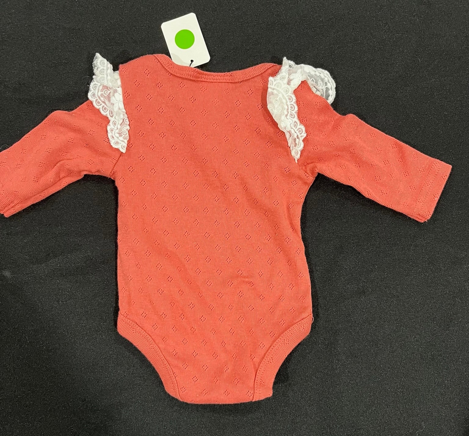 Baby Girl Long Sleeve Onesie image 1