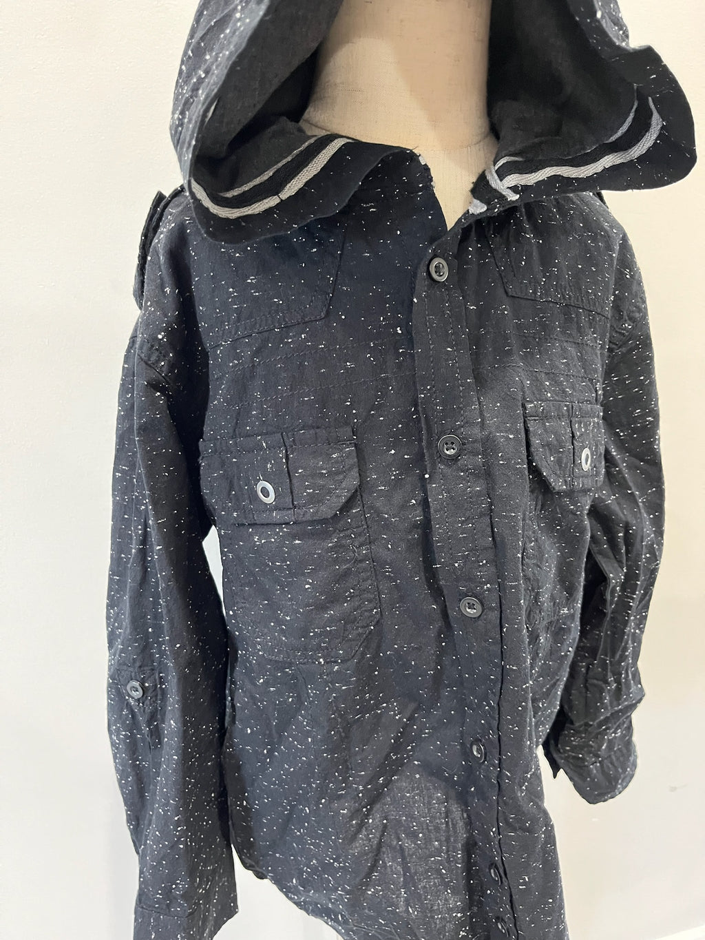 Boys Button Up Hoodie image 1