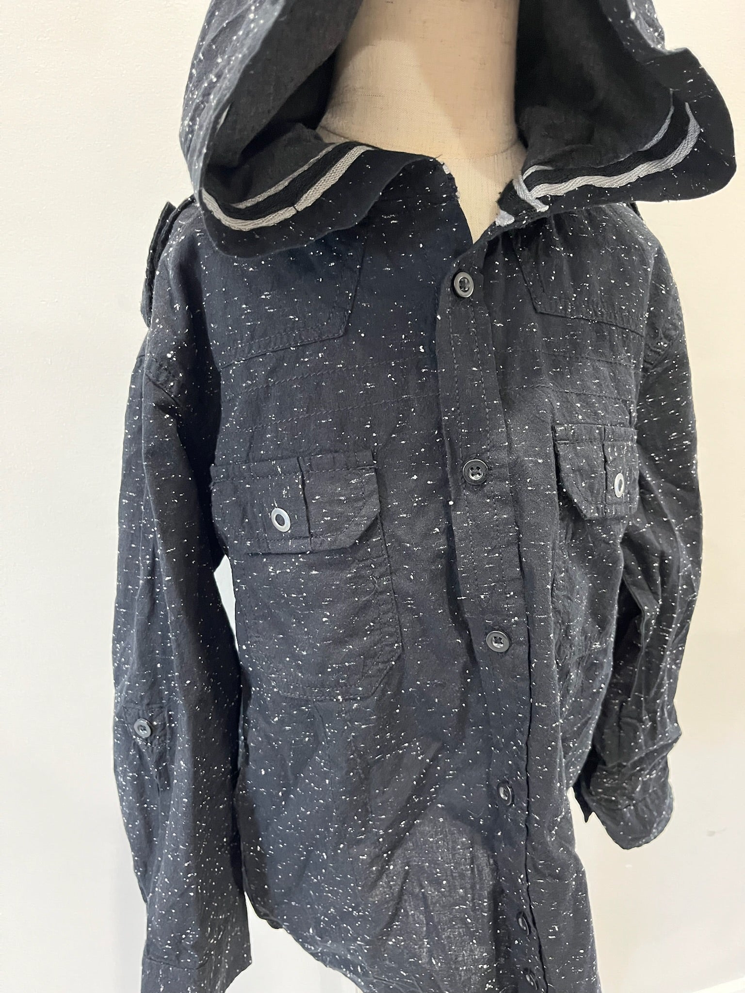 Boys Button Up Hoodie image 1