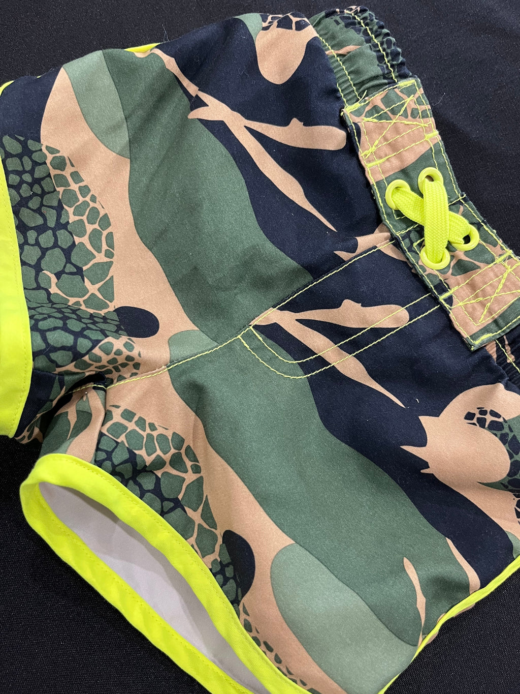 Camoflage Swim Trunks image 1