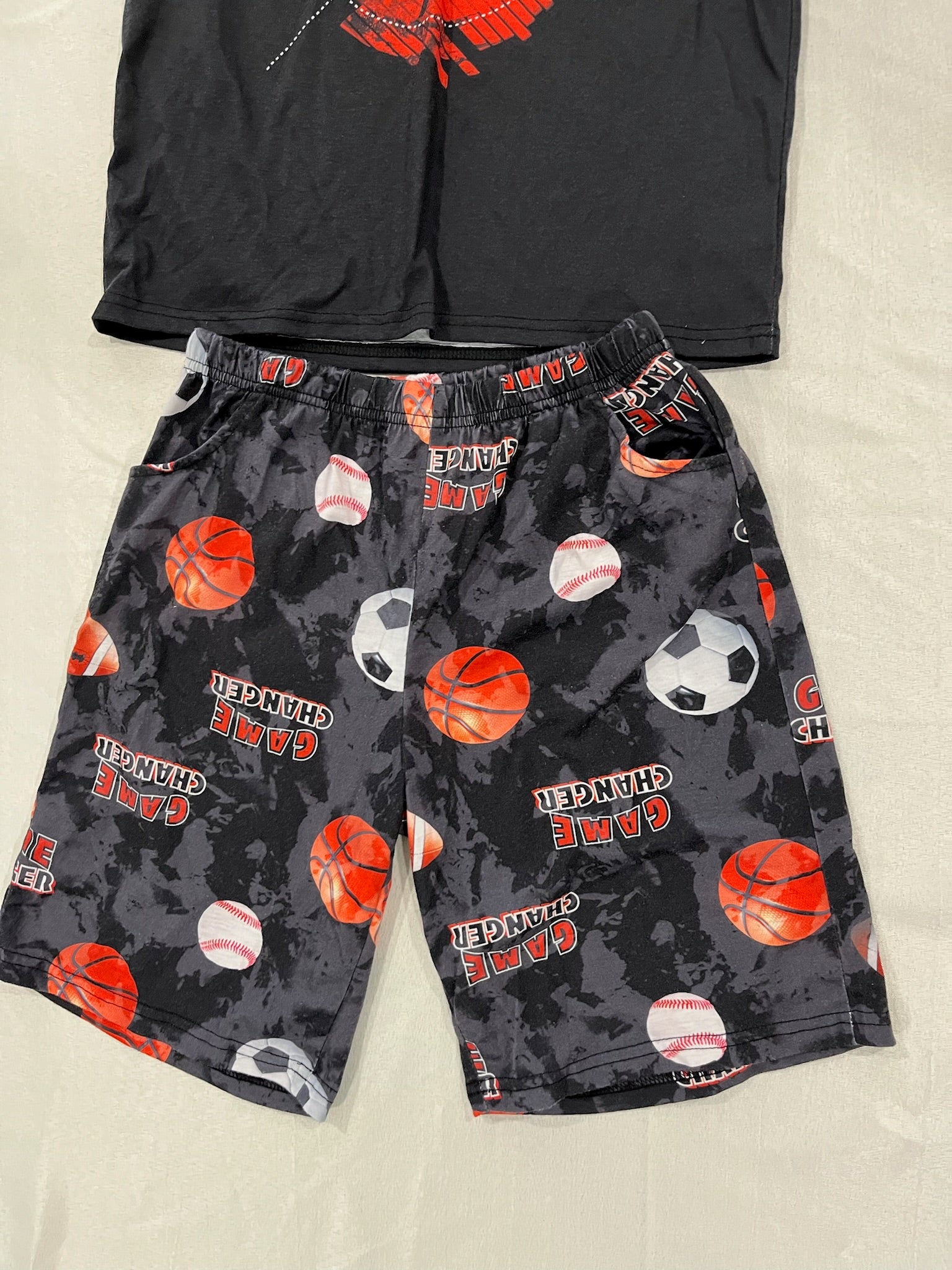 Boys Two Piece Game Changer Pajama Set image 2