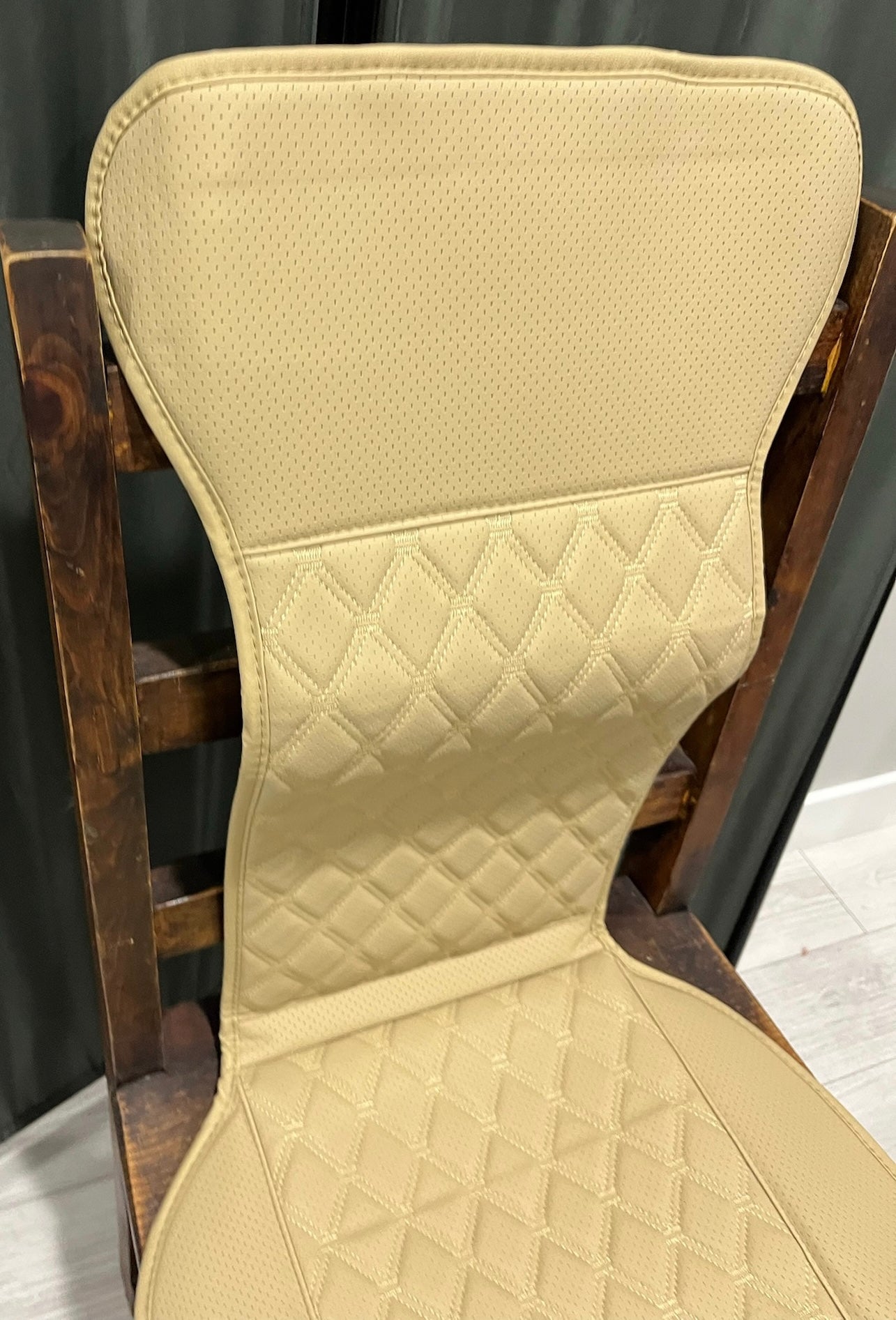 Beige Front Seat Covers (set of 2) image 1