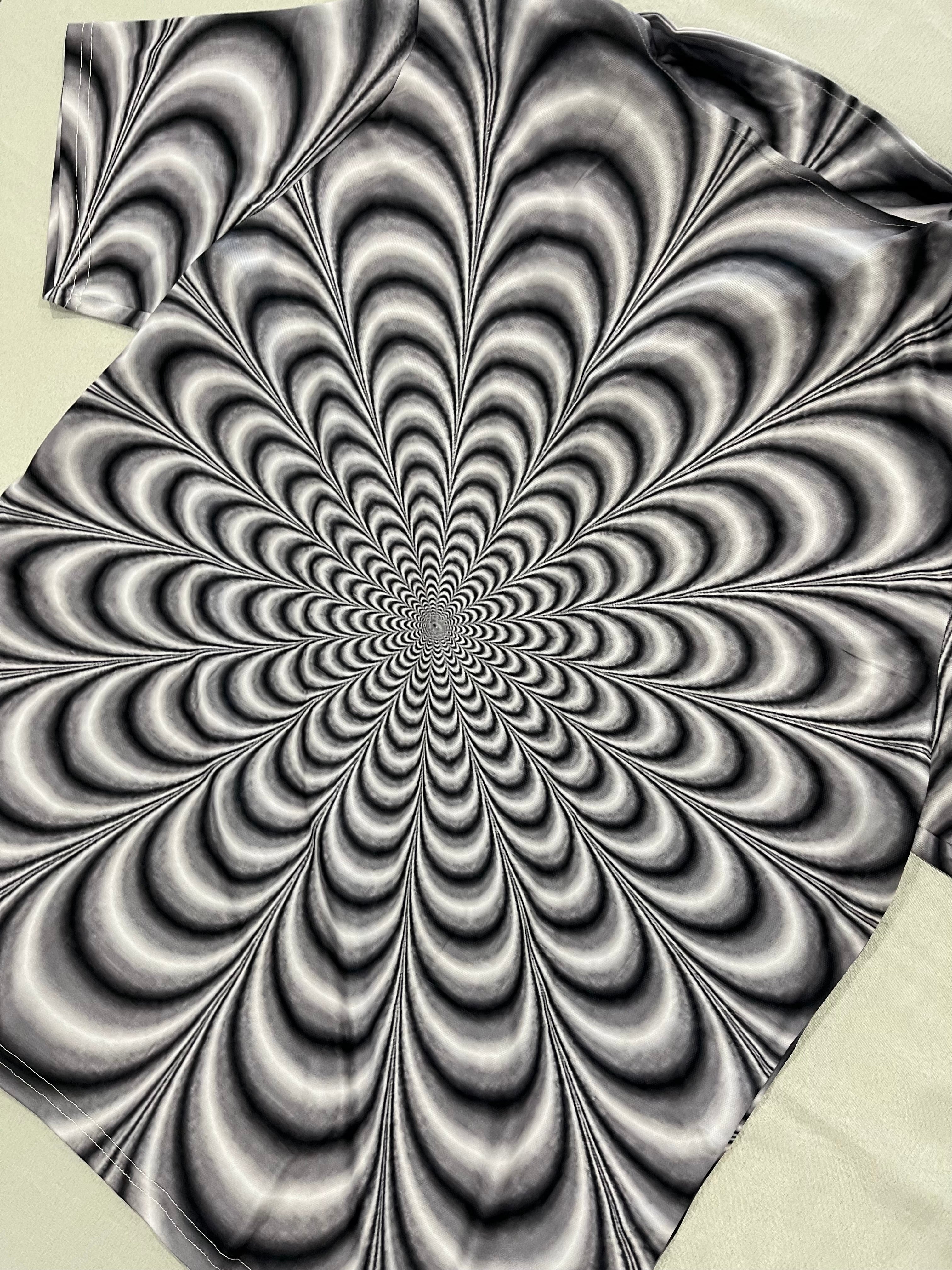 Black Tie Dye Polo image 4