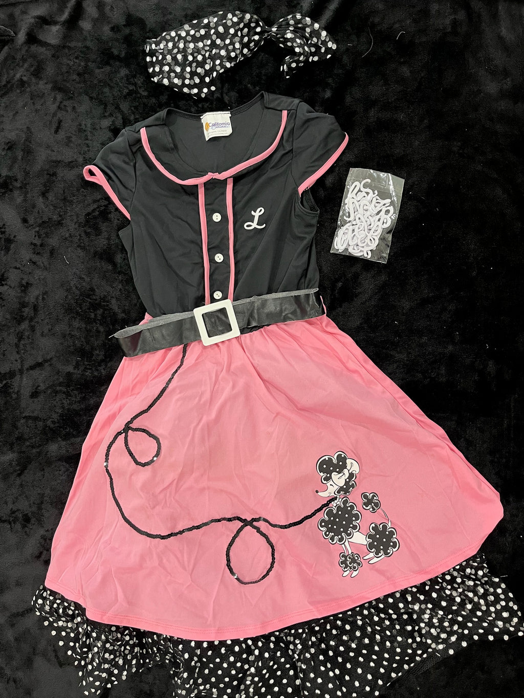Girls 50s Sweetheart Costume image 1