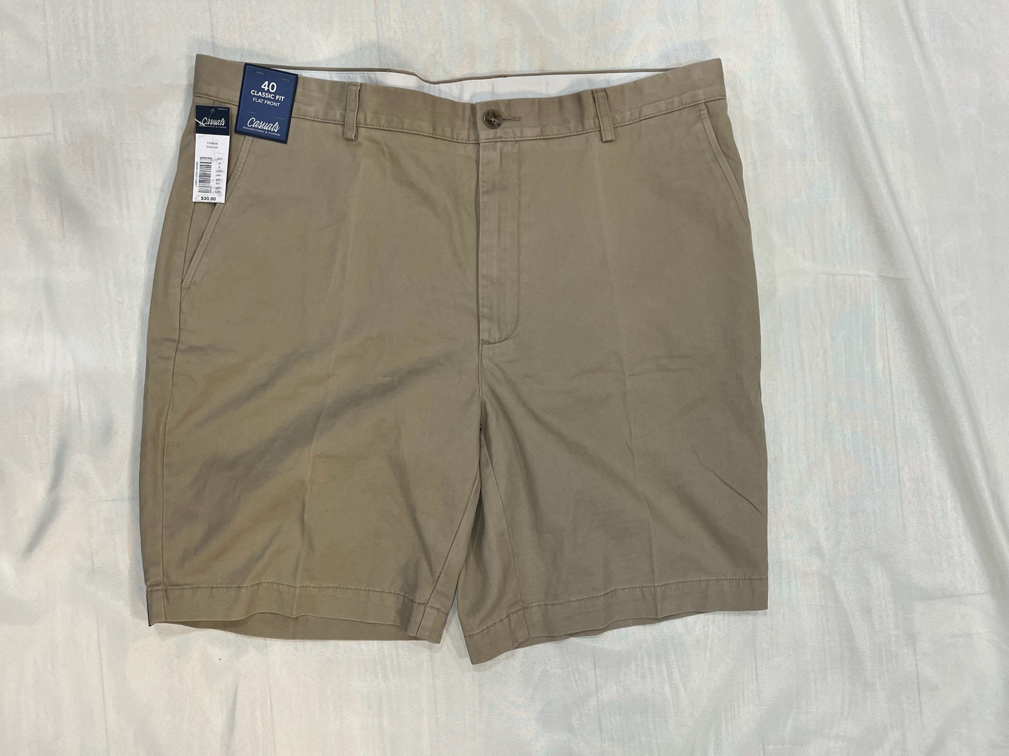 Men’s Khaki Shorts (flat front) image 0