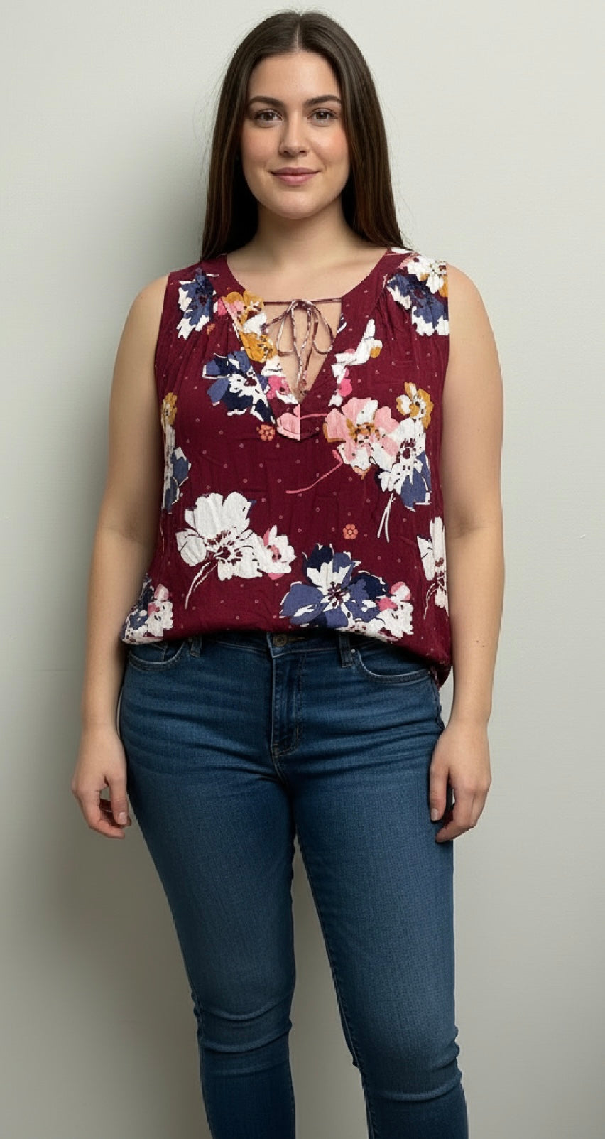 Women’s Floral Tank Top