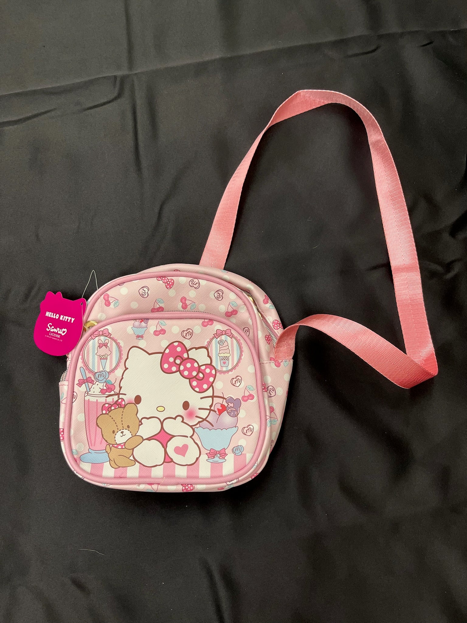 Girls Hello Kitty Small Crossbody Bag