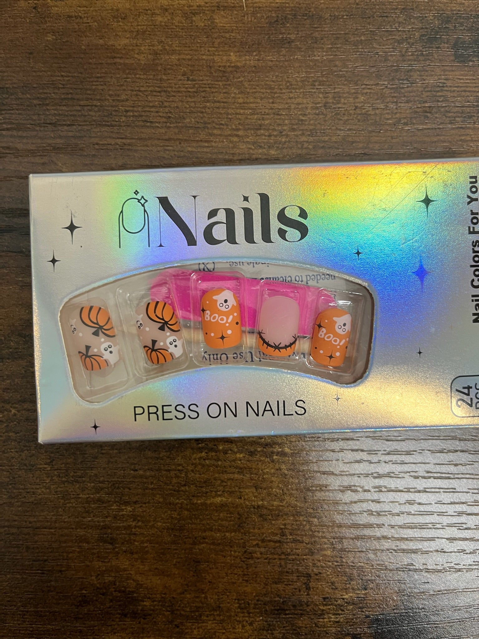 New Halloween Ghost & Pumpkin Nail Set