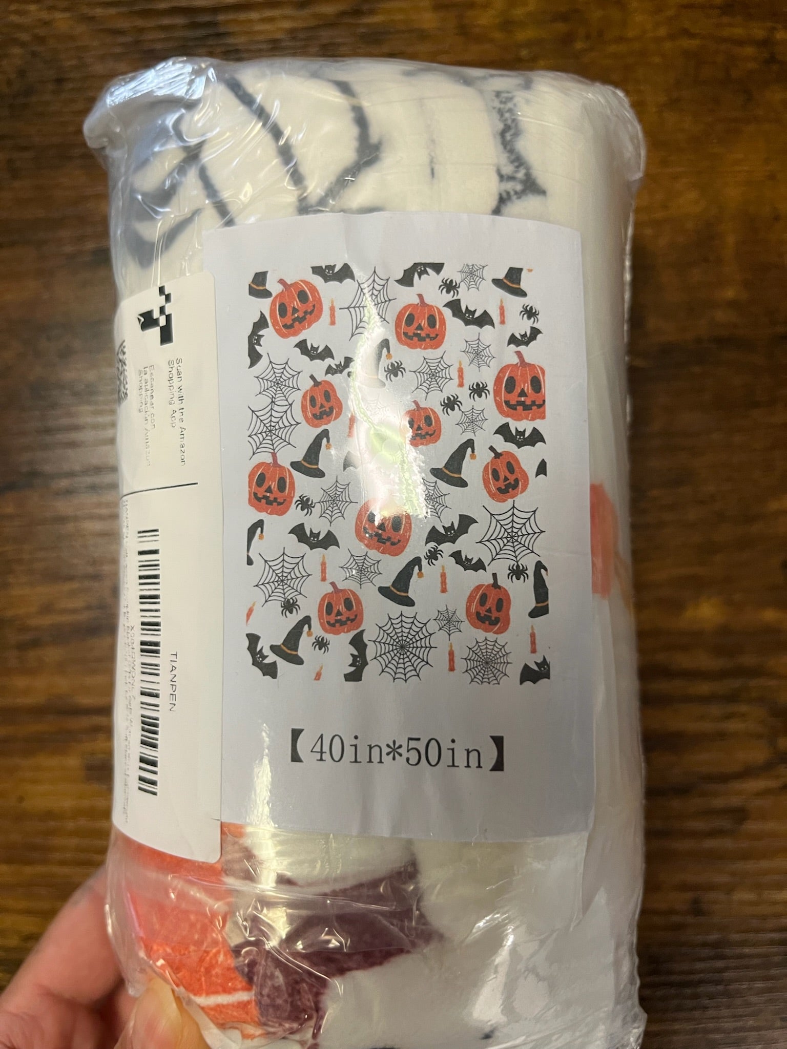 New Halloween Throw Blanket