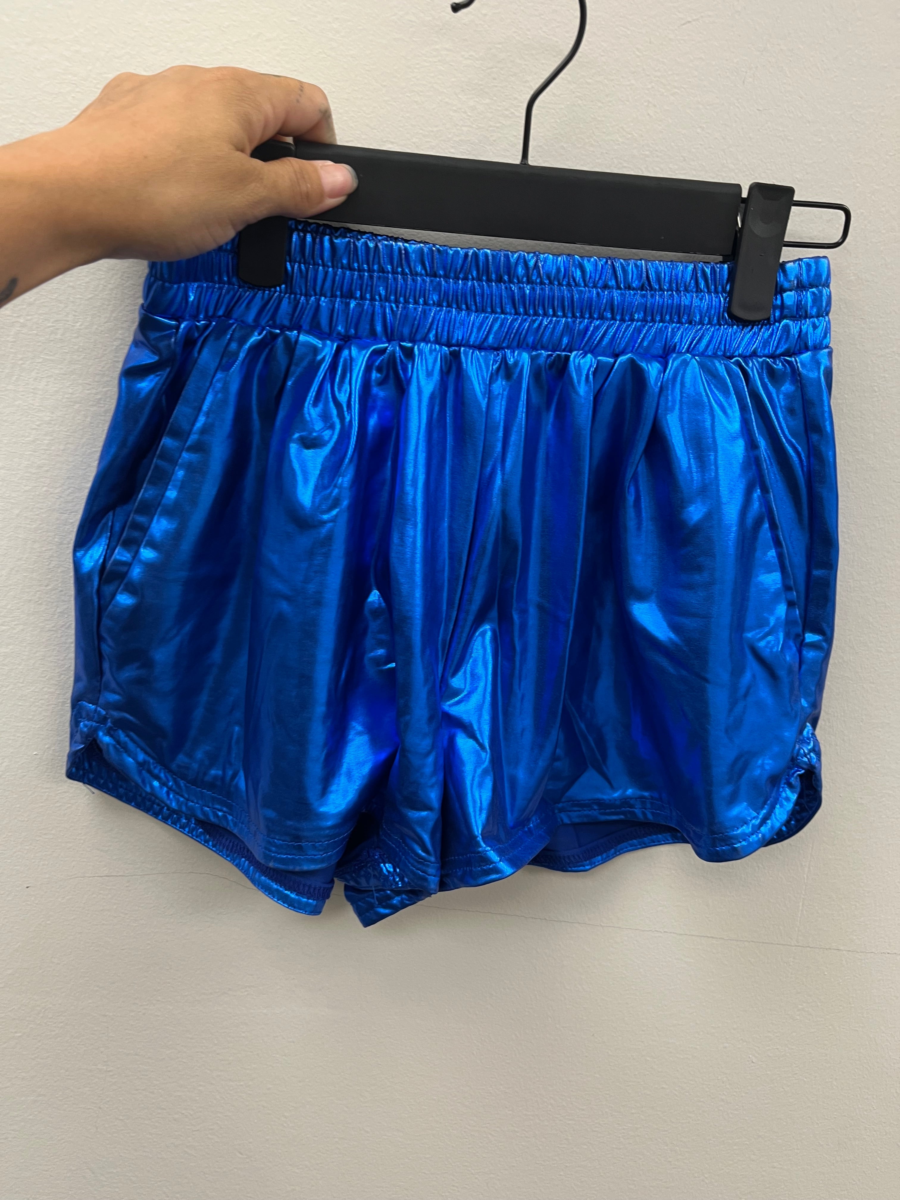 Used Girls Shiny Shorts