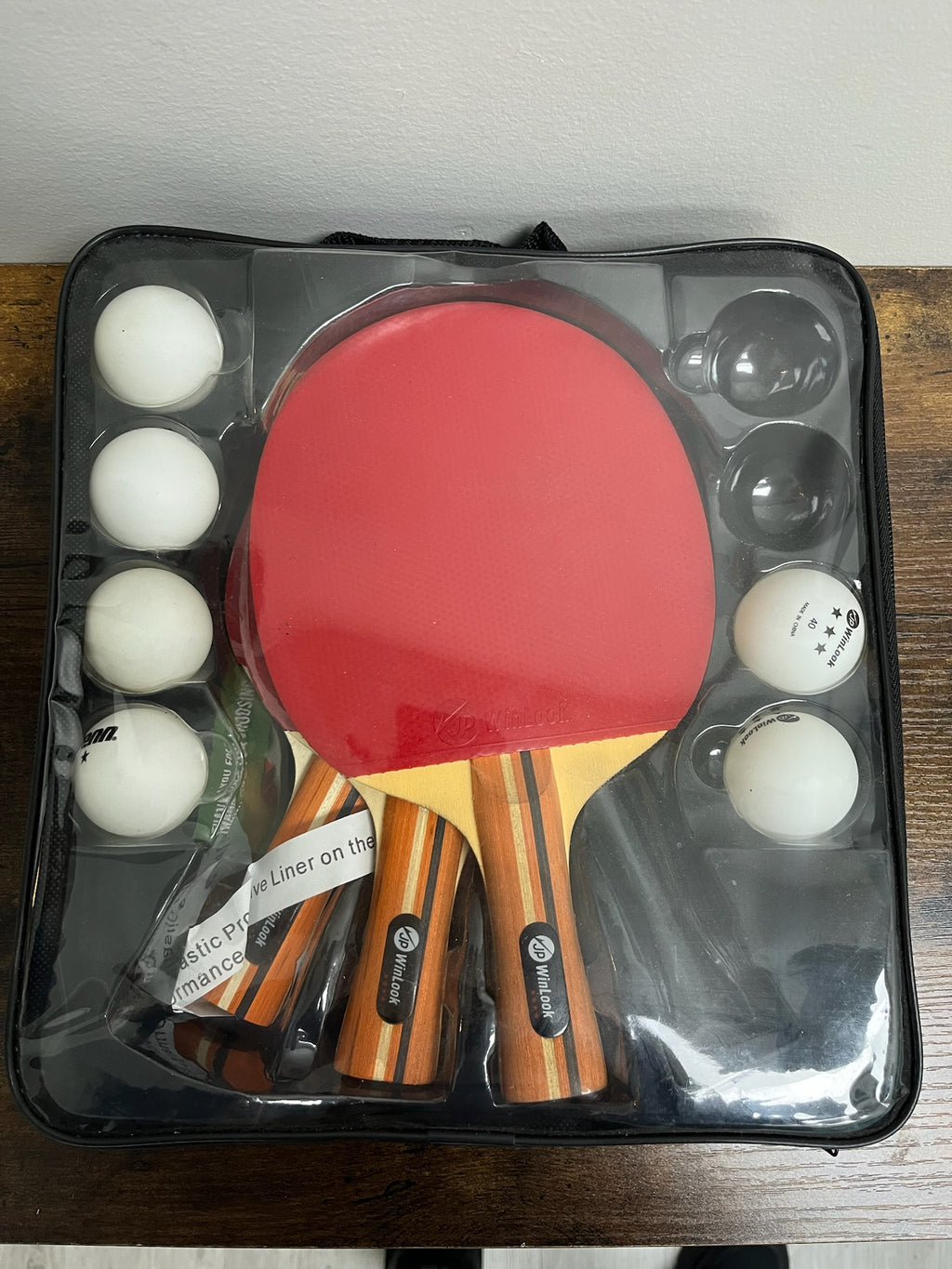 Used Ping Pong Paddles With 55 Balls