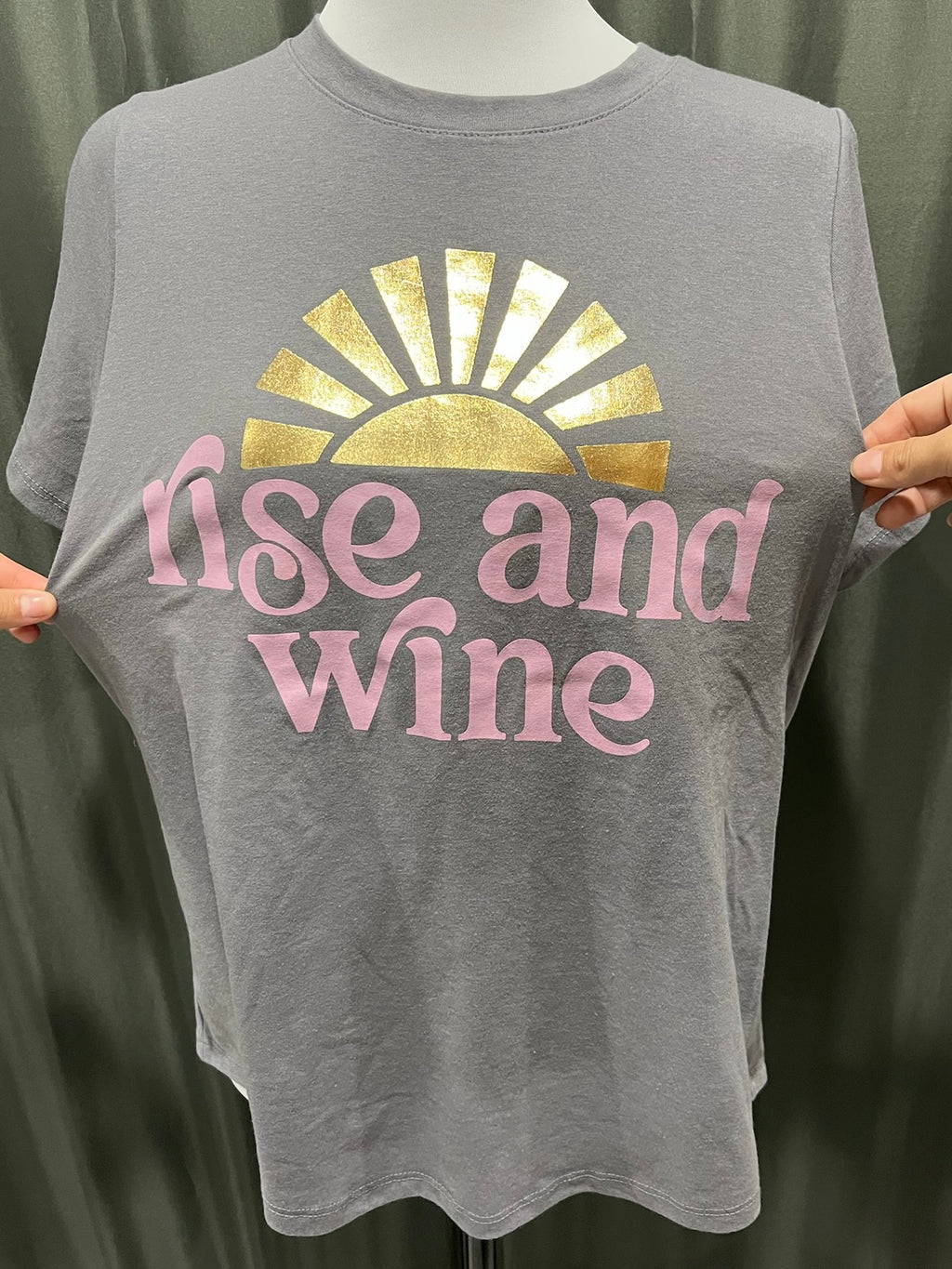 Rise And Wine Shirt image 0