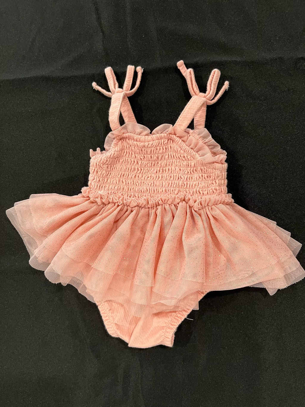 Pink Tutu Dress Onesie image 1