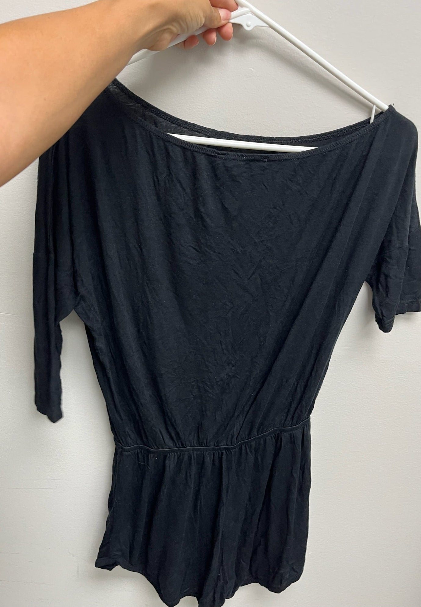 Used Women’s Black Romper