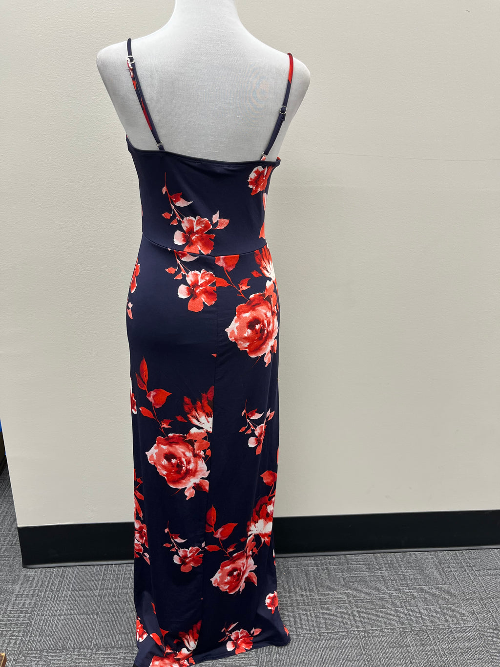 New Women’s Blue Floral Dress