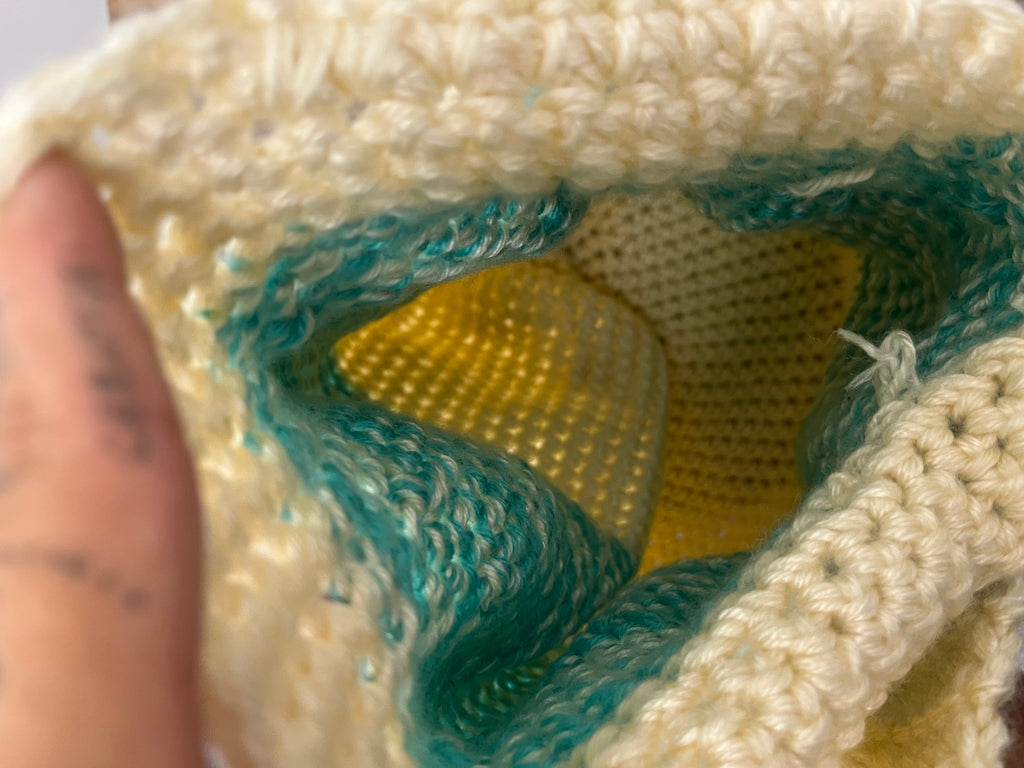 Used Knitted Bag