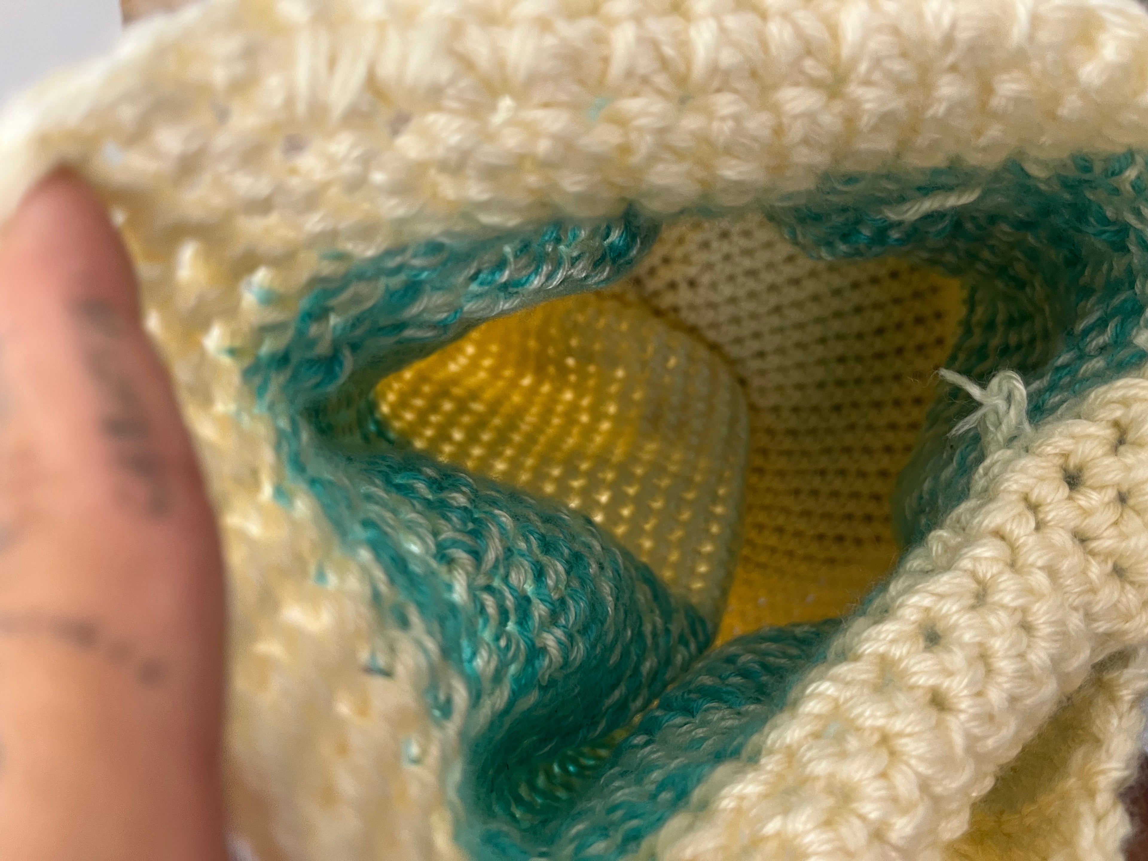 Used Knitted Bag
