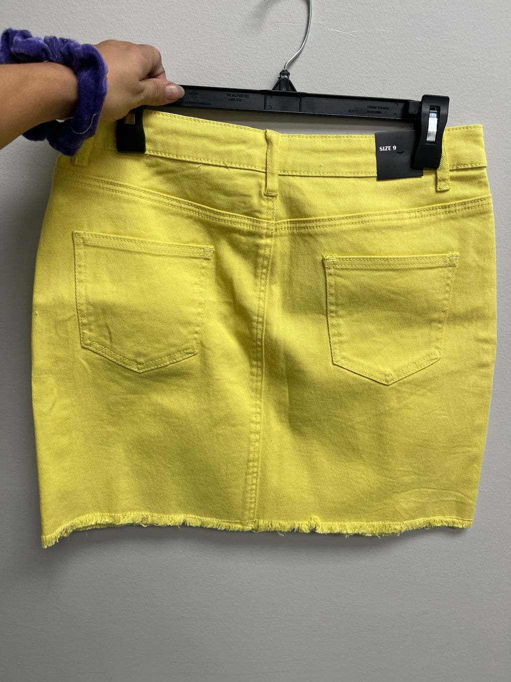 New Women’s Yellow Jean Skirt