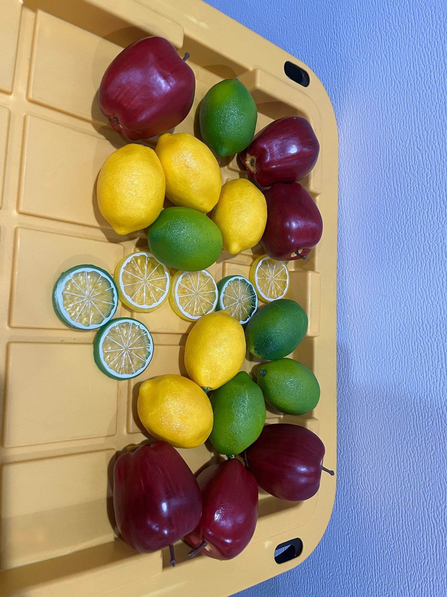Vintage 22 Piece Realistic Fruit image 1