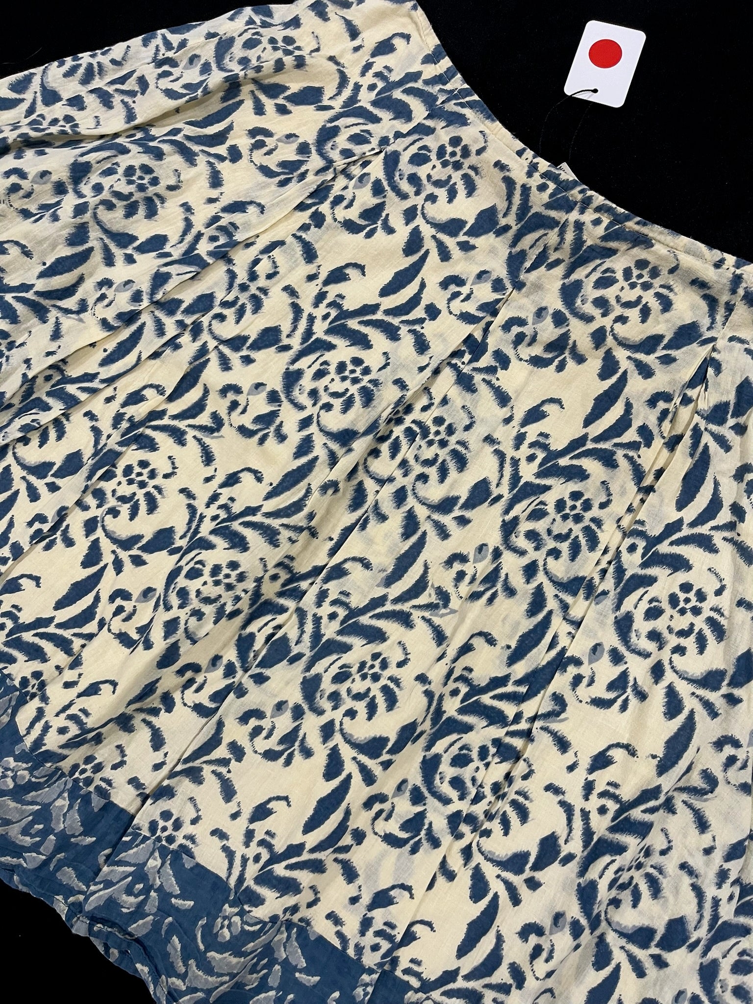 Women’s Blue Boho Skirt image 2