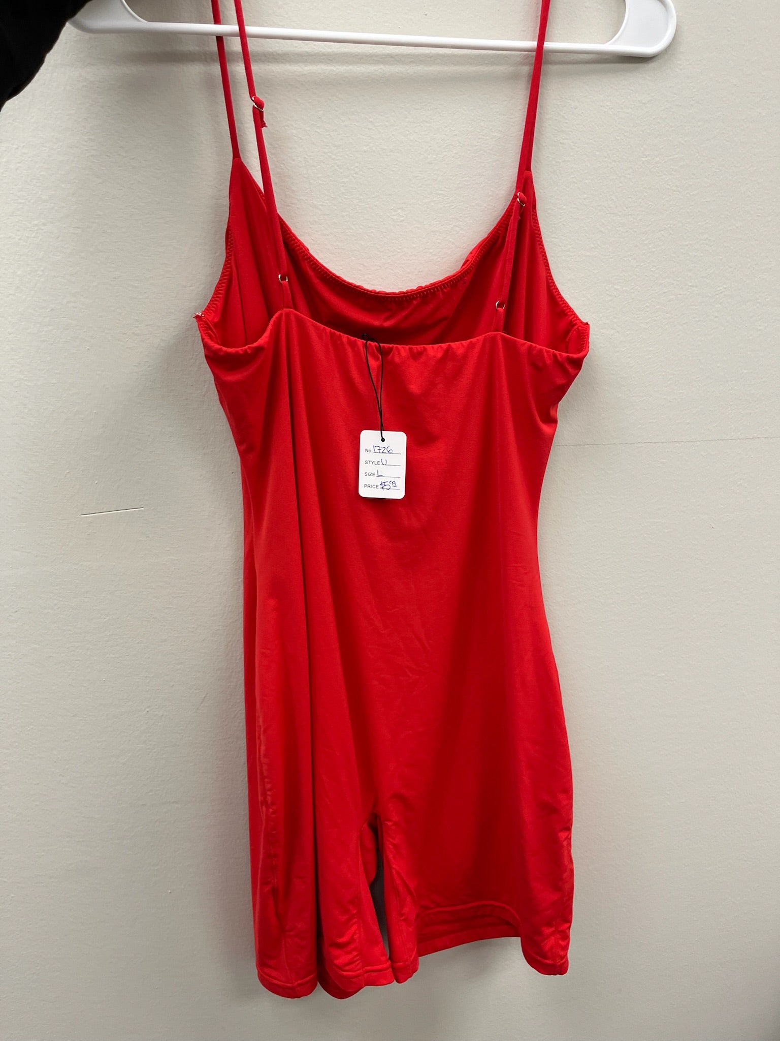 Used Women’s Red Bodysuit