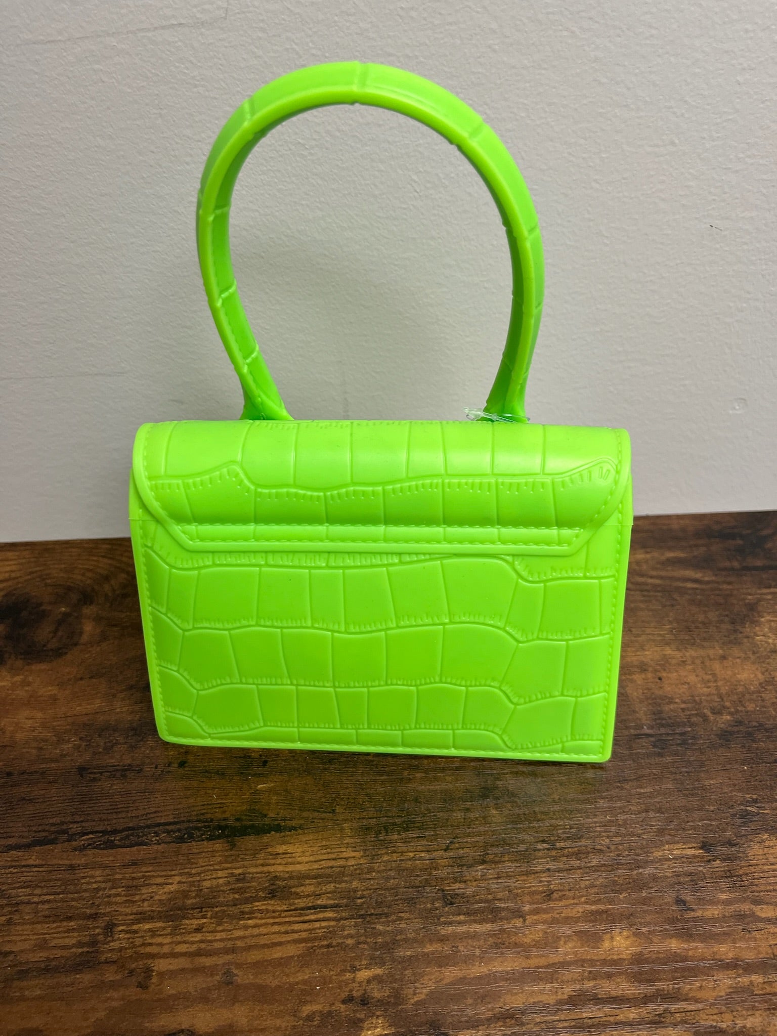 Green Mini Purse With Chain