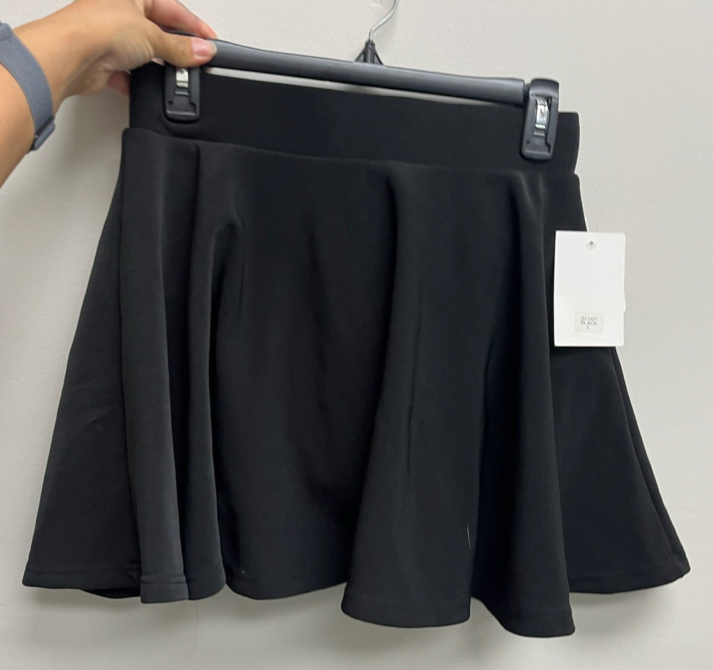 New Women’s Black Flowy Skort