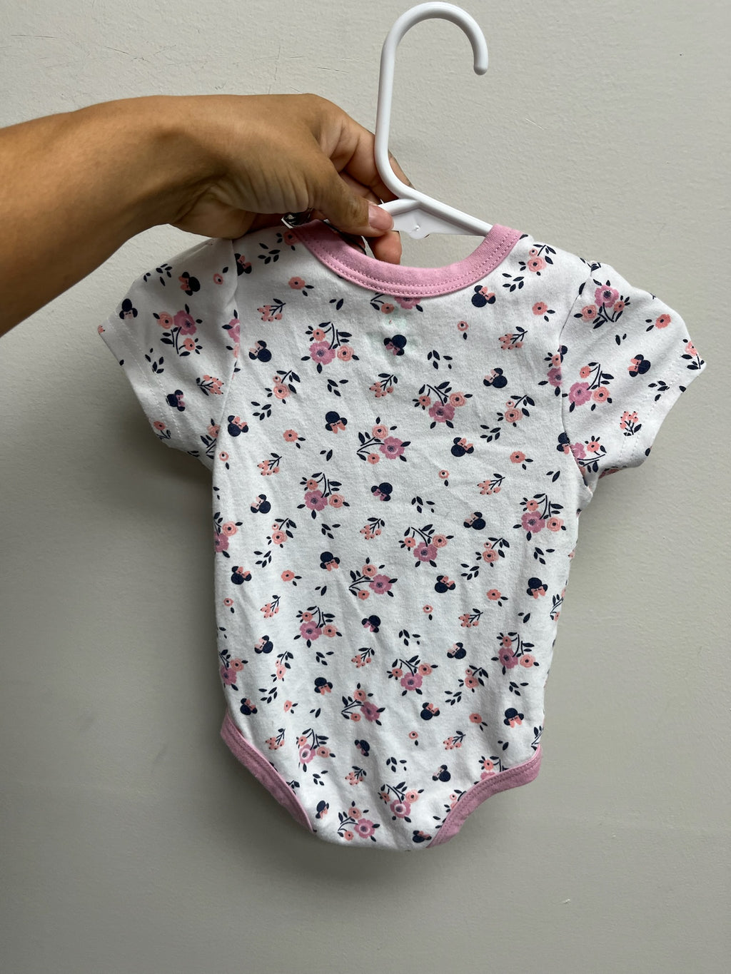 Used Girls Floral Onesie