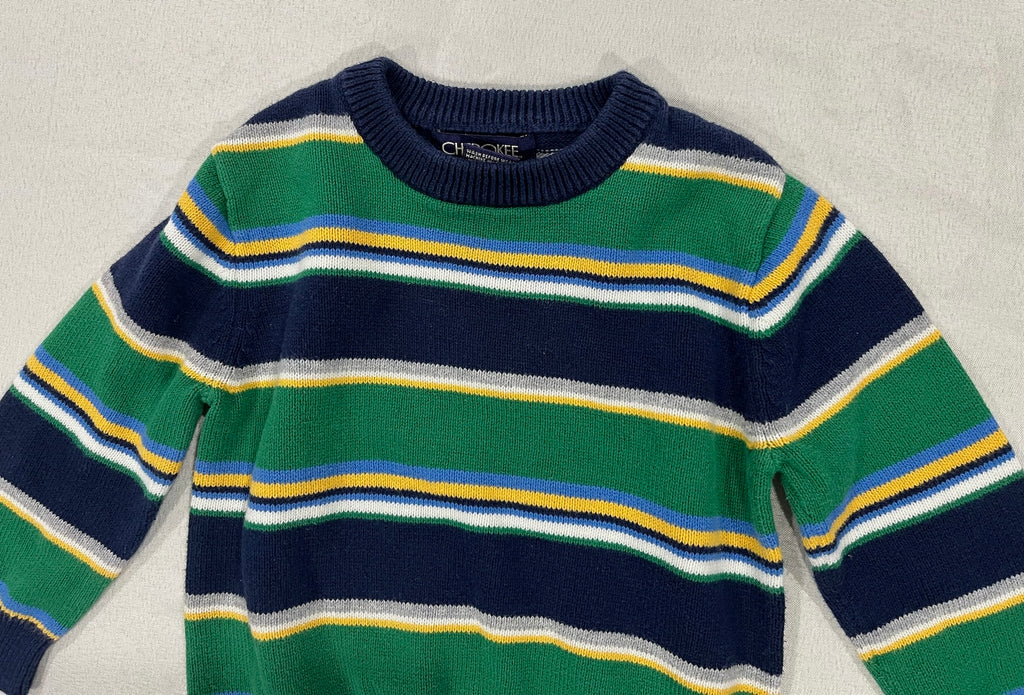 Striped Knitted Sweater image 2