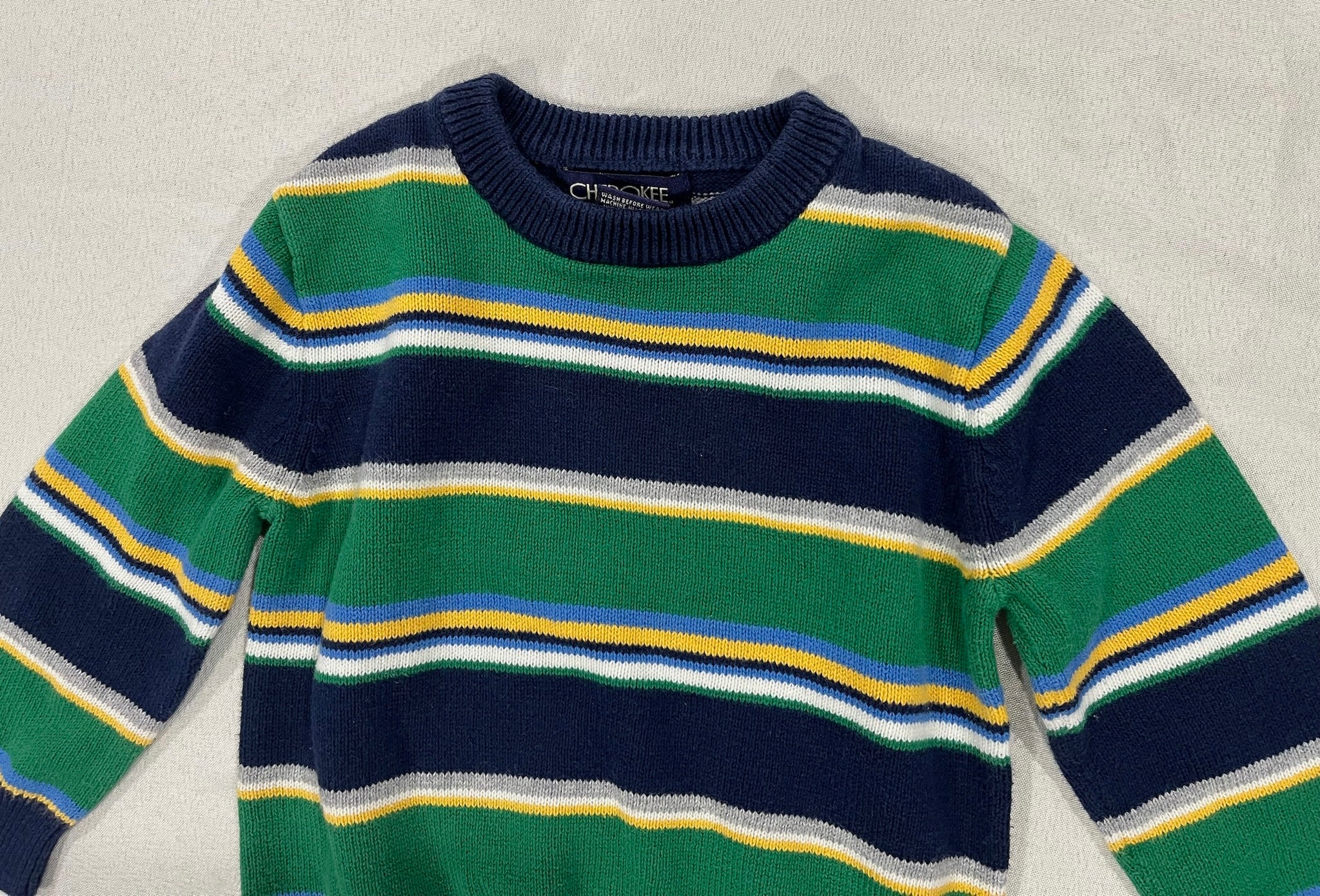 Striped Knitted Sweater image 2