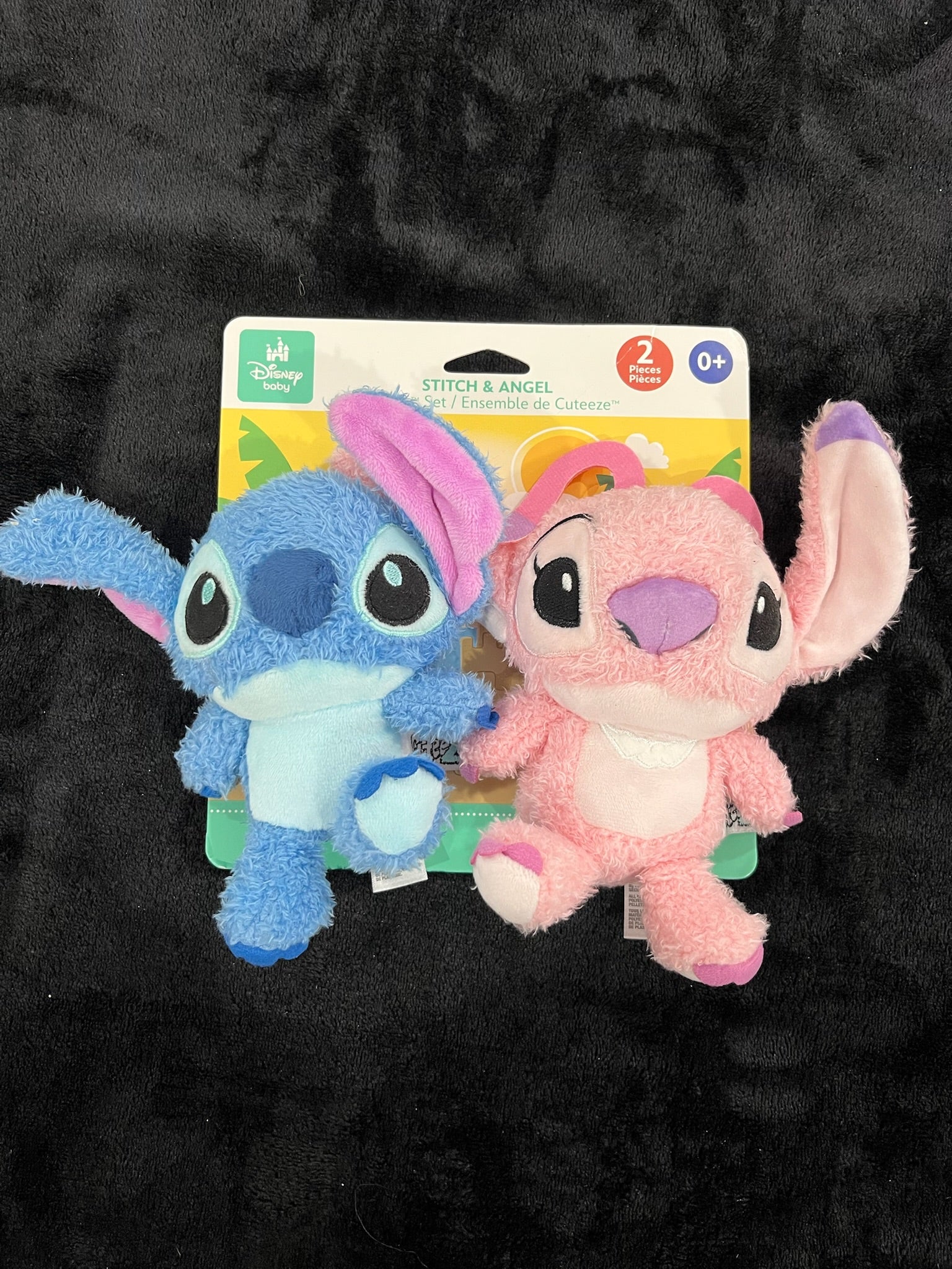 Two Piece Stitch & Angel Toy Set image 0