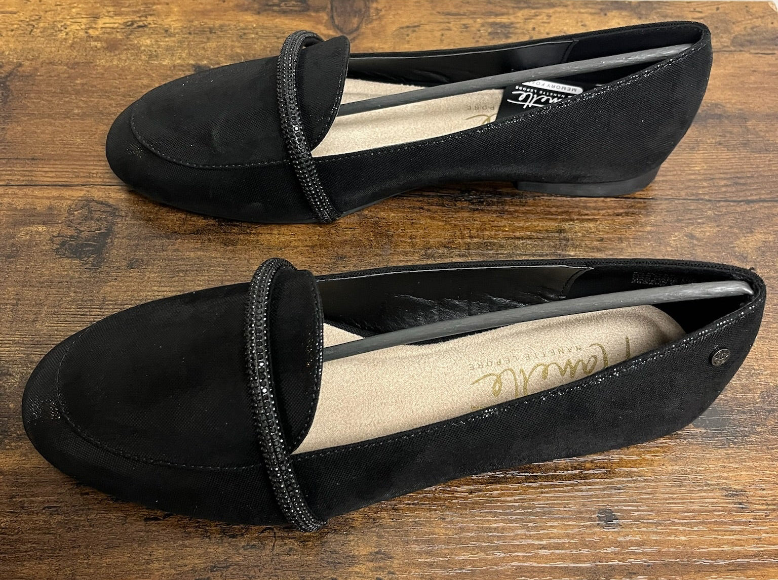 Women’s Black Slip On Shoes