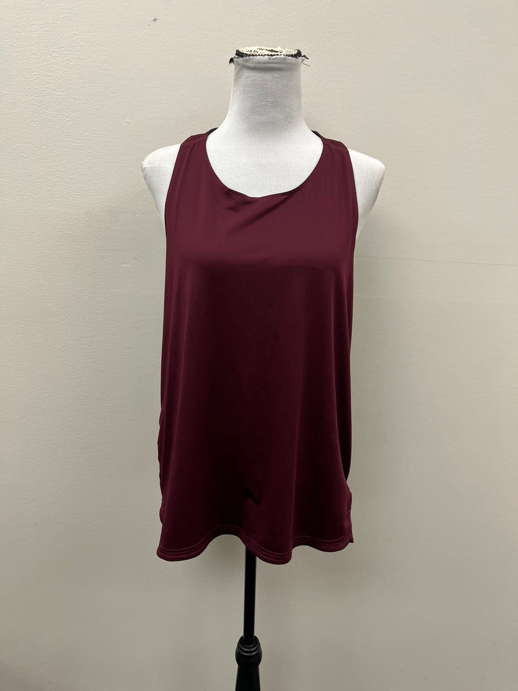 Used Women’s Burgundy Athletic Tank Top