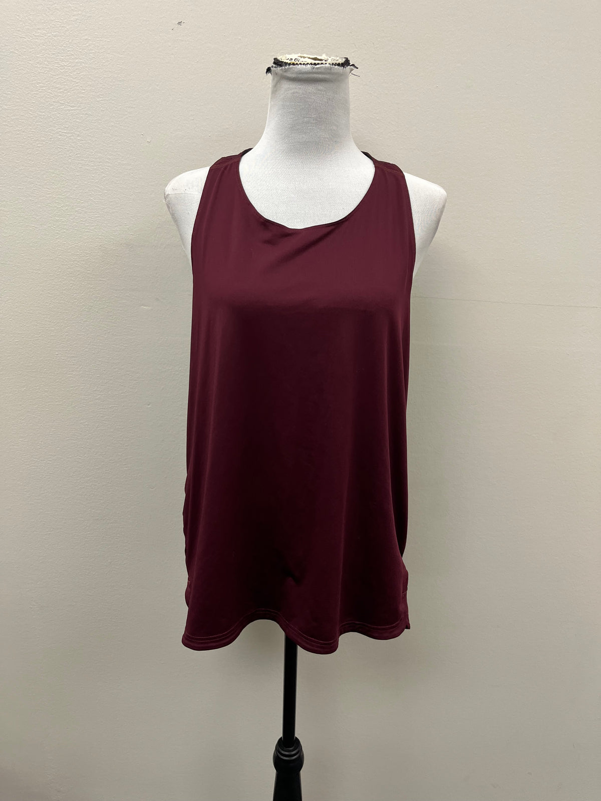 Used Women’s Burgundy Athletic Tank Top