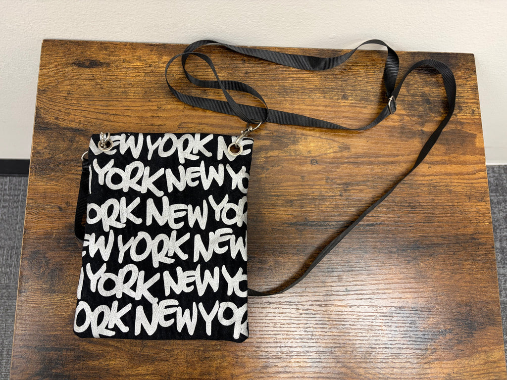 Used New York Crossbody Purse