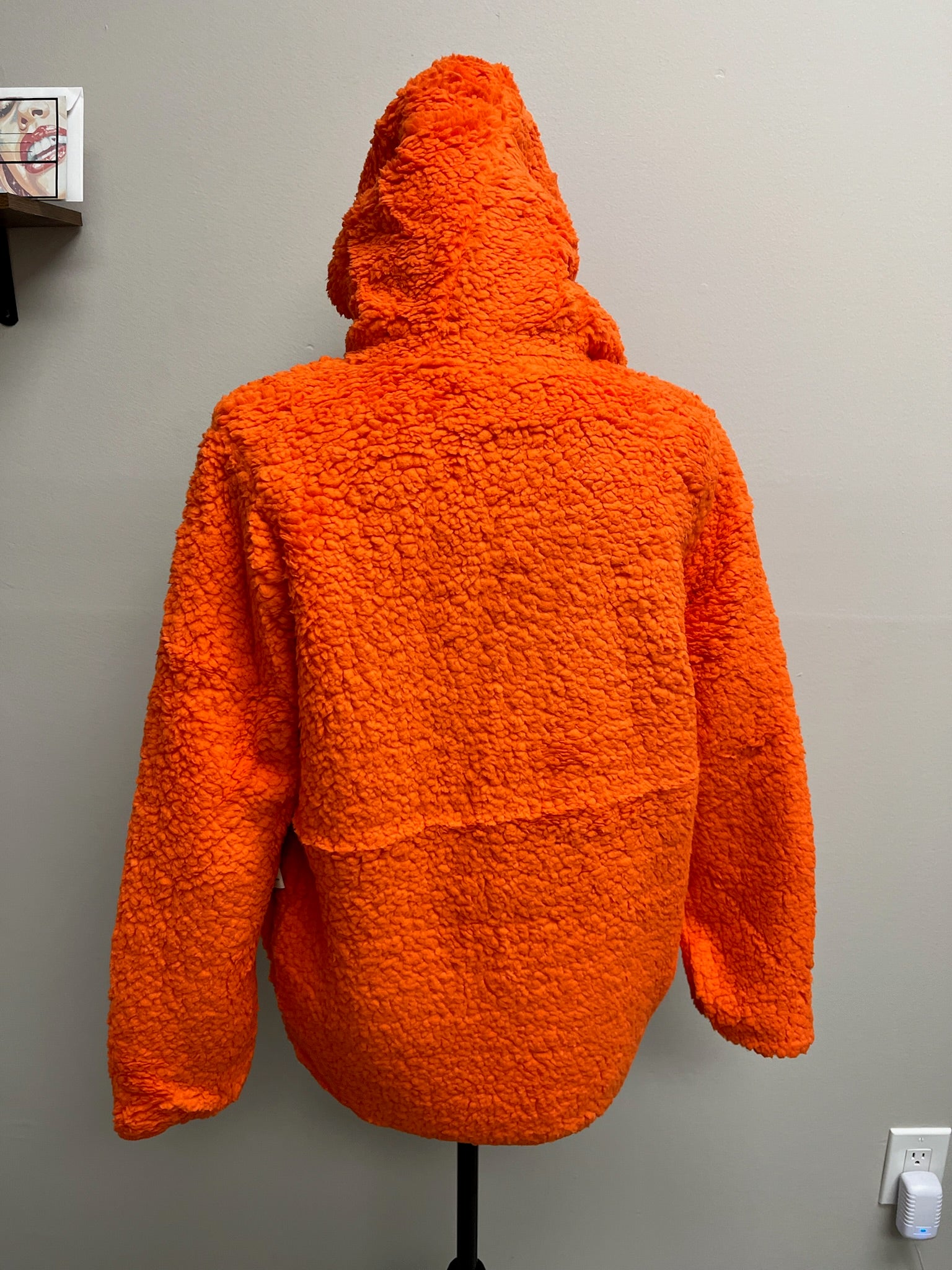 New Women’s Reversible Sherpa Sweater Jacket